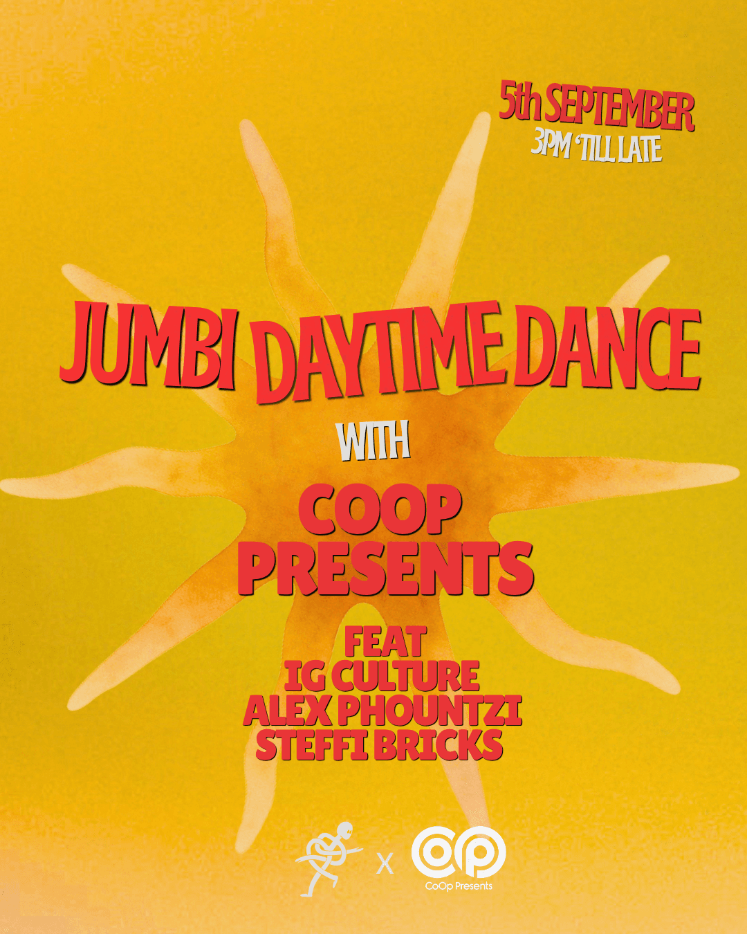 Daytime Dance: CoOp presents feat IG Culture Alex Phountzi & Steffi Bricks 