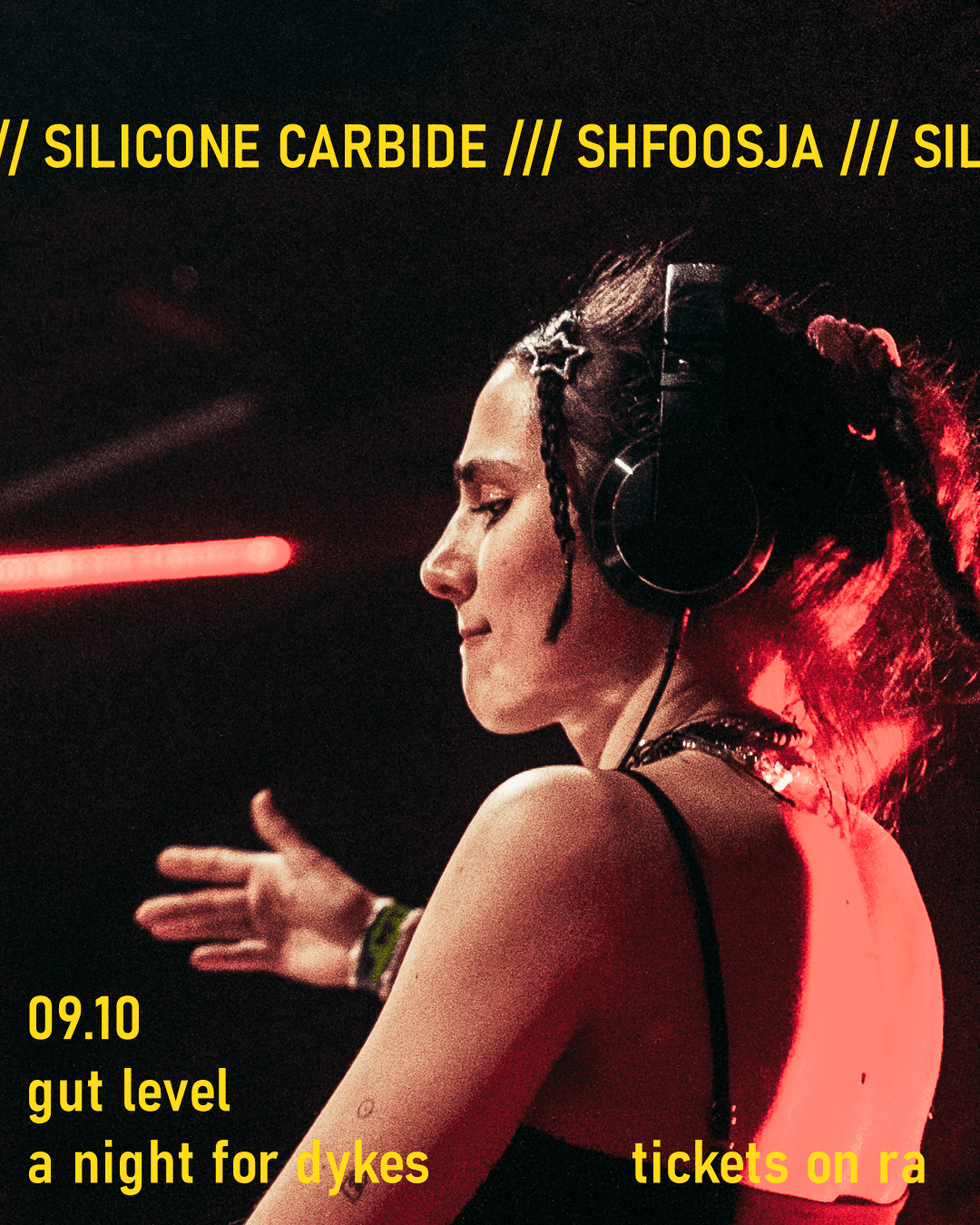 Silicone Carbide: Shfoosja, TB-316, dj natasha at Gut Level