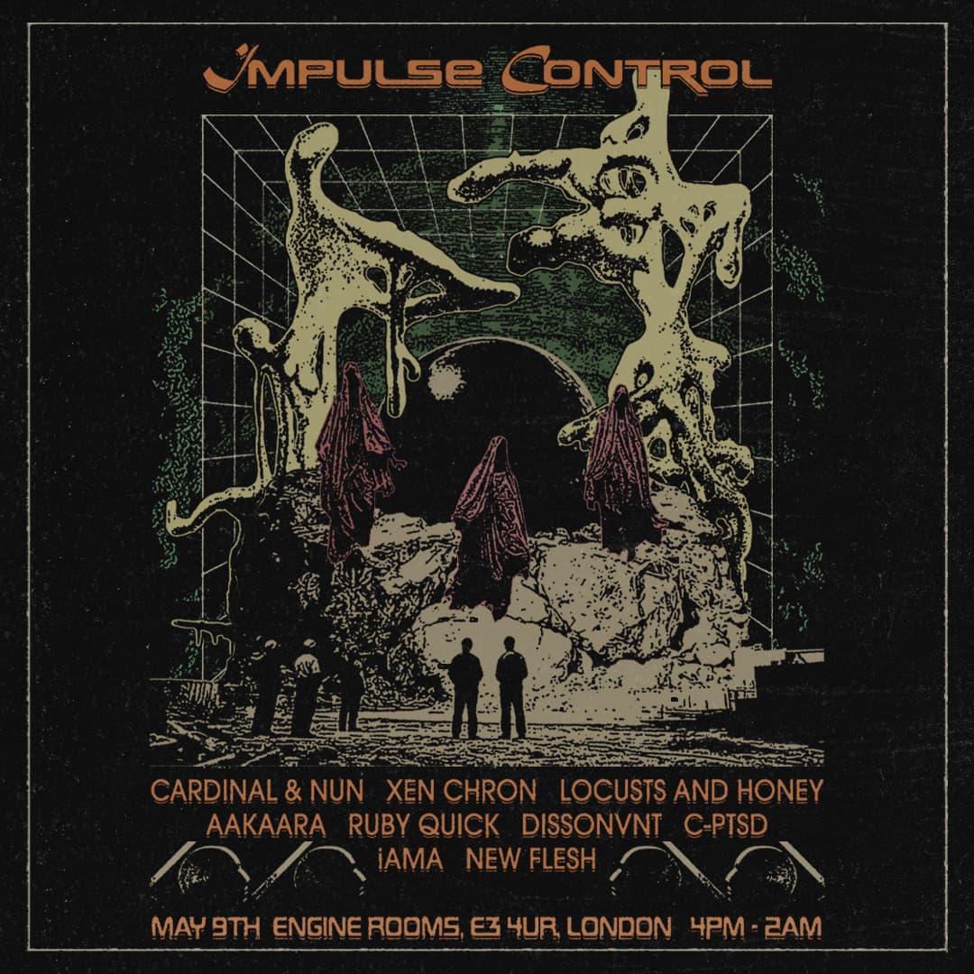 Impulse Control: Cardinal & Nun, Xen Chron, AAKAARA at The Engine Rooms Rehearsal Studios