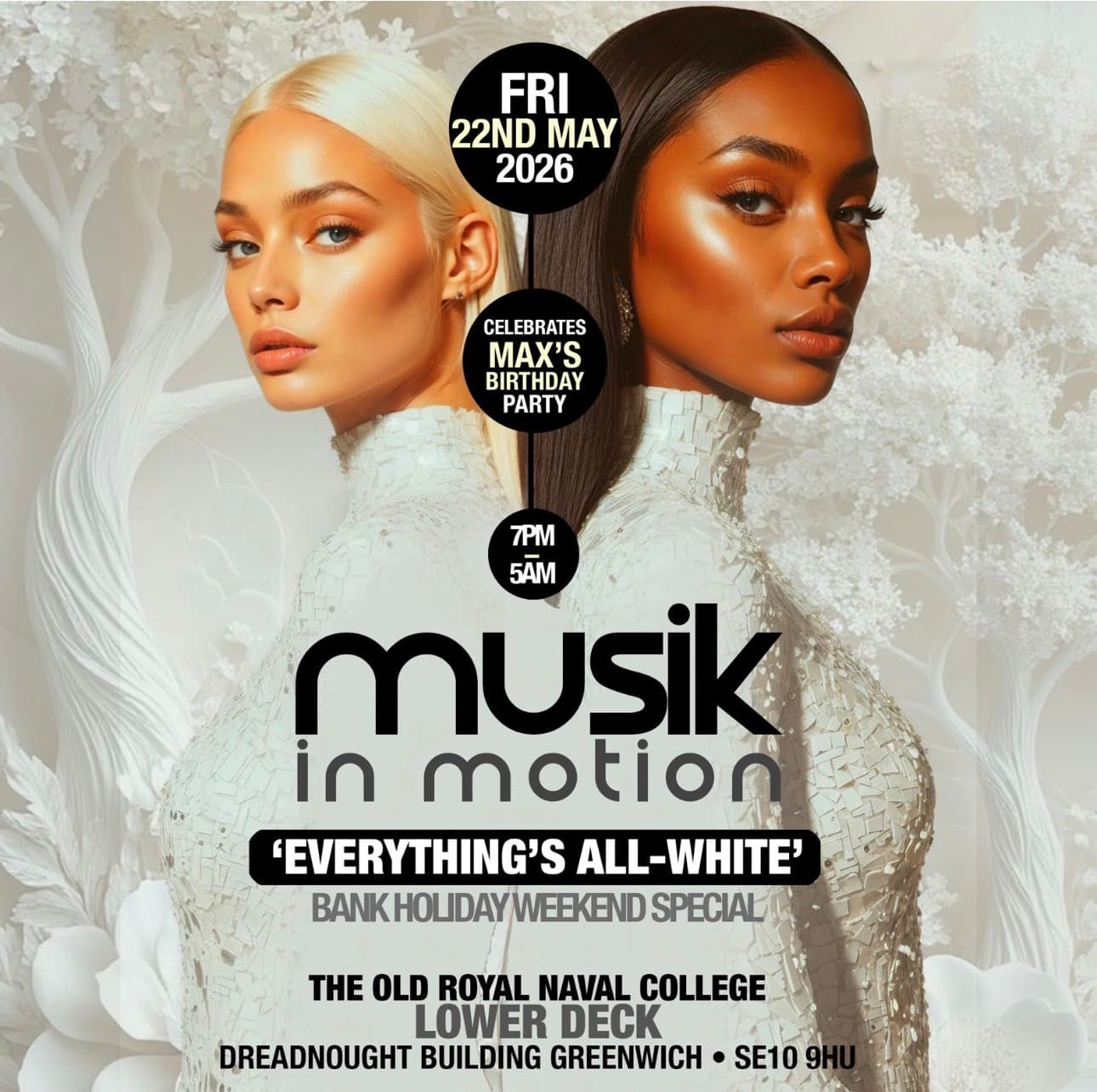 MUSIK IN MOTION Celebrates Max's Birthday - All-White Party at Lower Deck