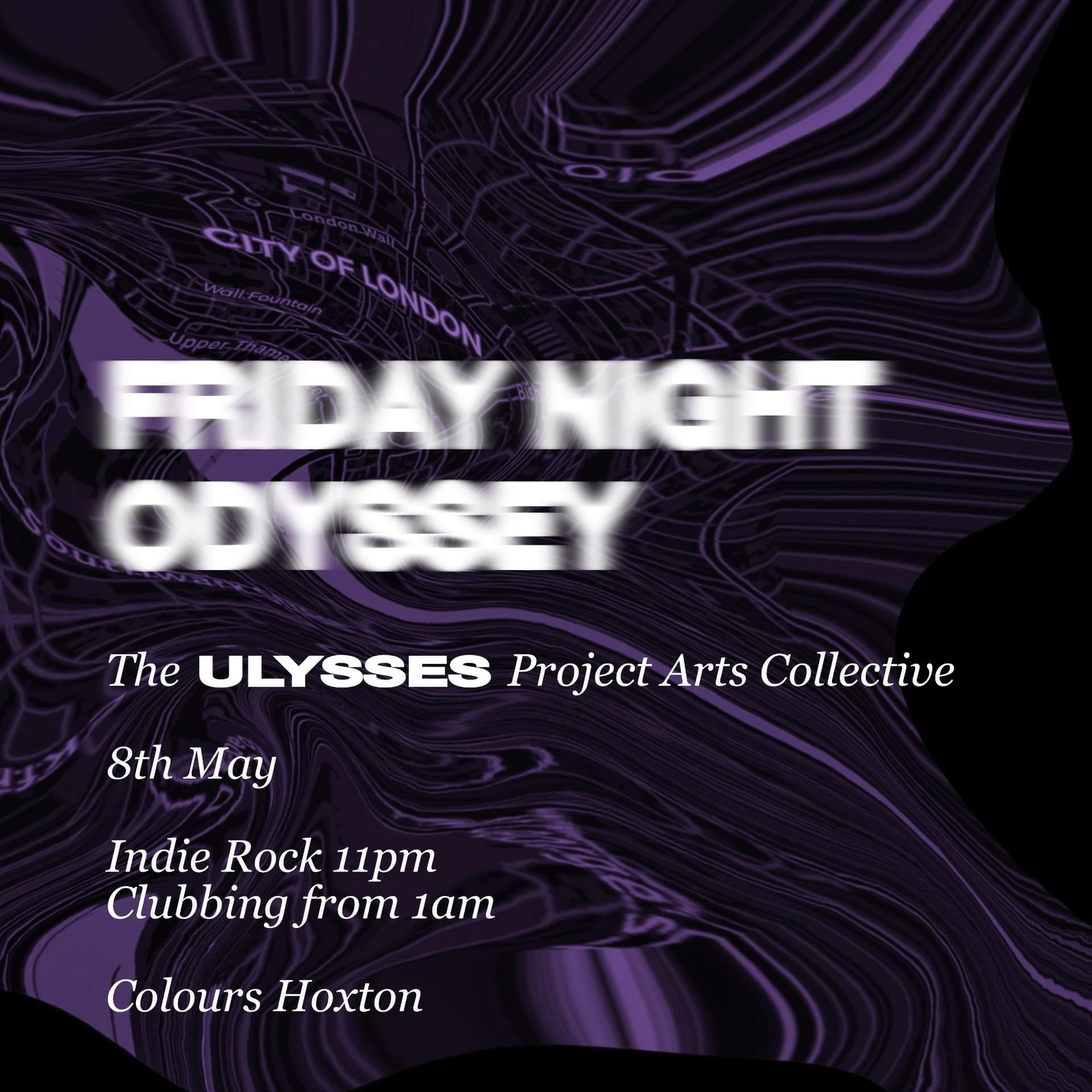 Friday Night Odyssey at Colours Hoxton