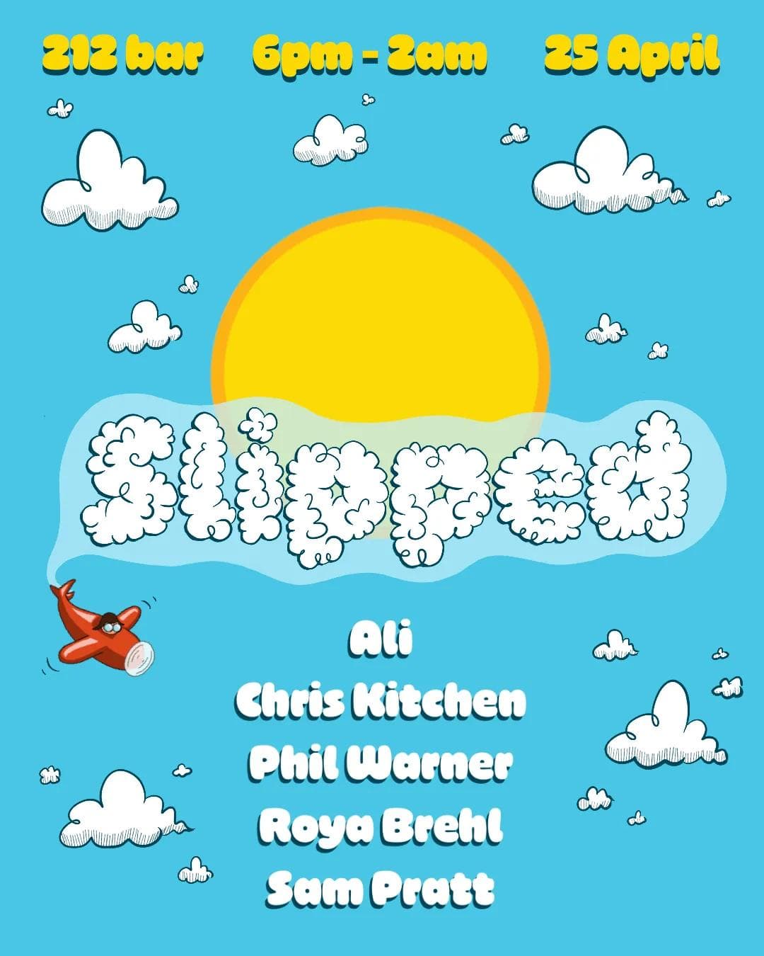 Slipped - FREE ENTRY at The 212 Café & Bar