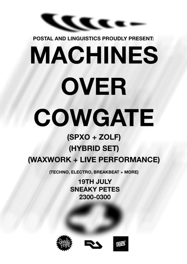 Postal x Linguistics: Machines Over Cowgate
