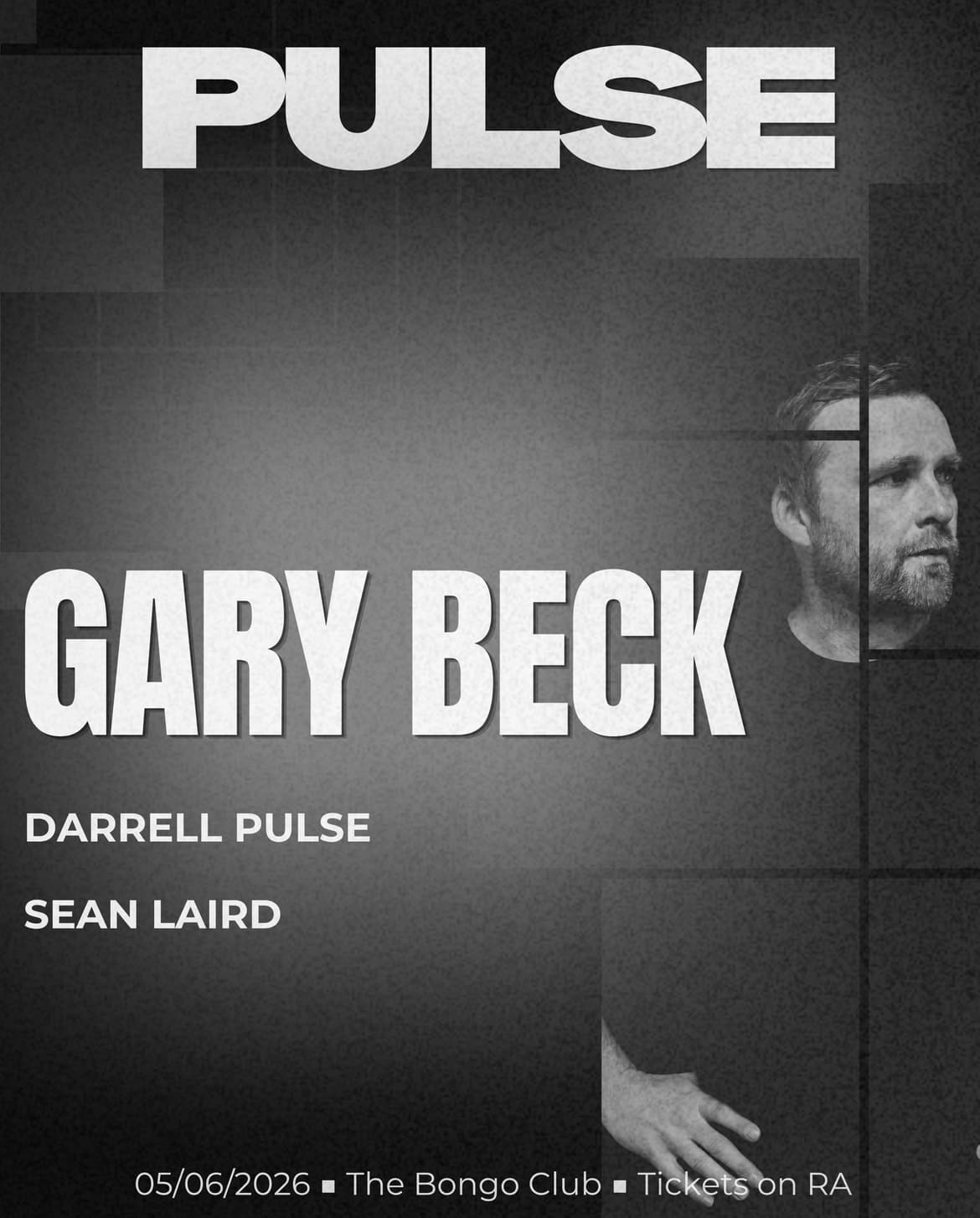Pulse with Gary Beck at The Bongo Club