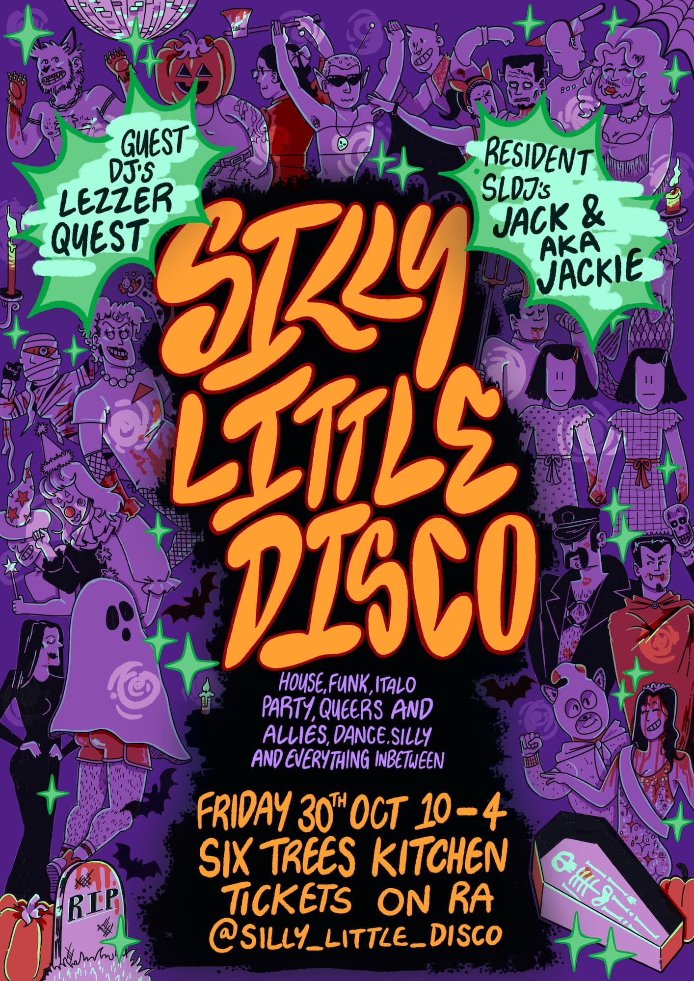 Silly Little Disco 002 at Sixtrees Kitchen