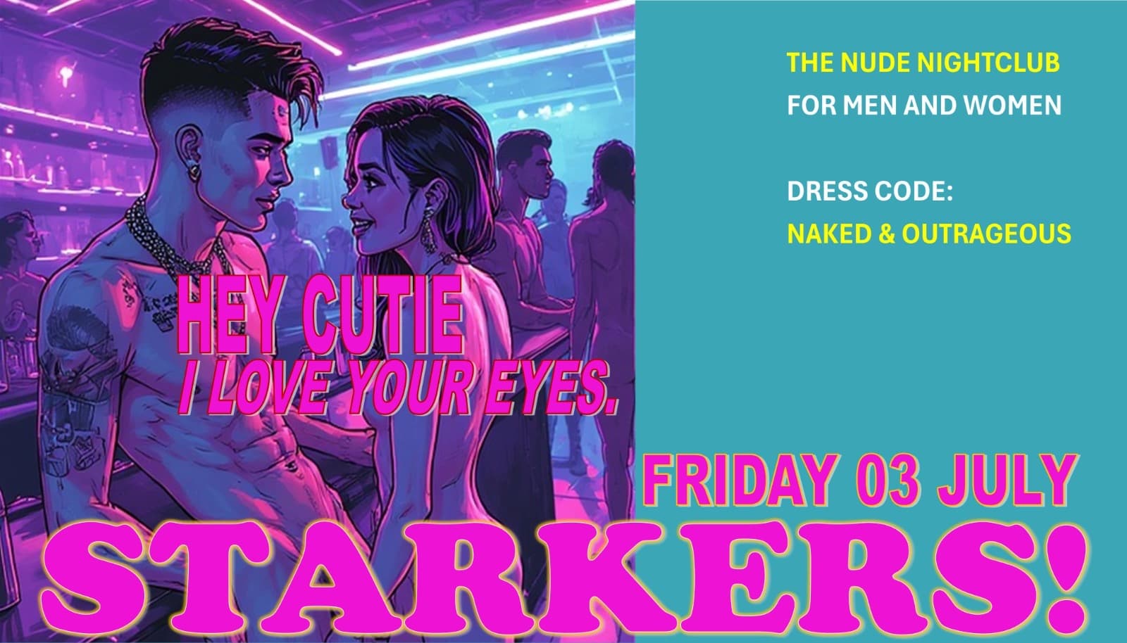 Starkers! (naked rave)