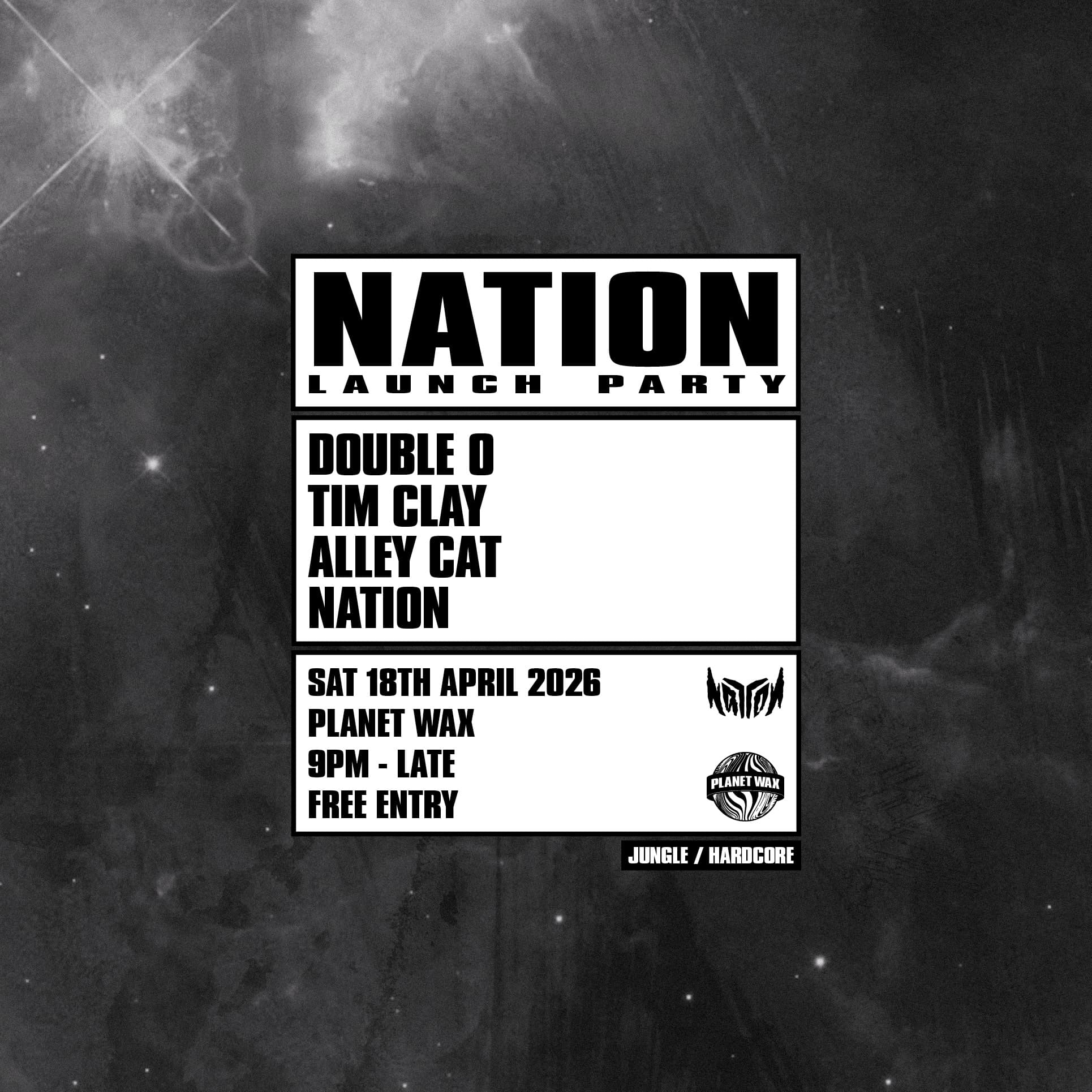 Nation Launch Party at Planet Wax