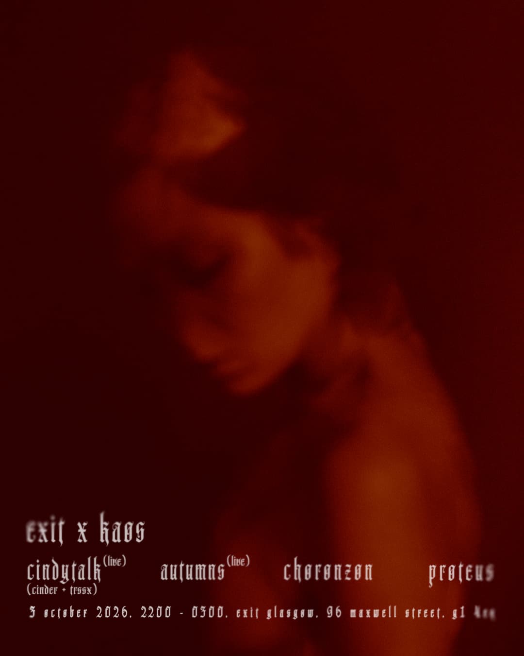 EXIT X KAOS at EXIT Glasgow