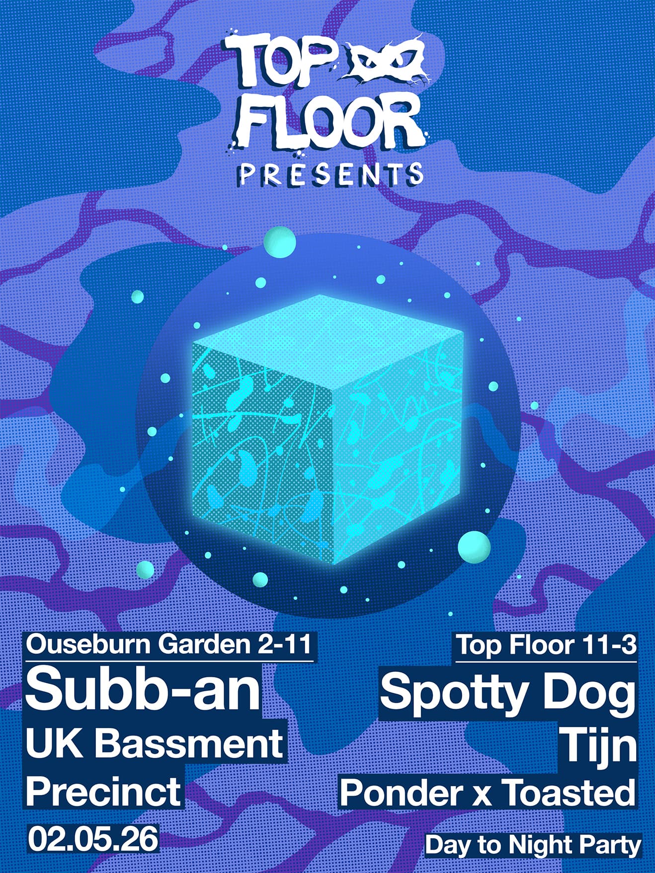 Top Floor presents - Subb-an + Tijn - Day / Night at Ouseburn Gardens