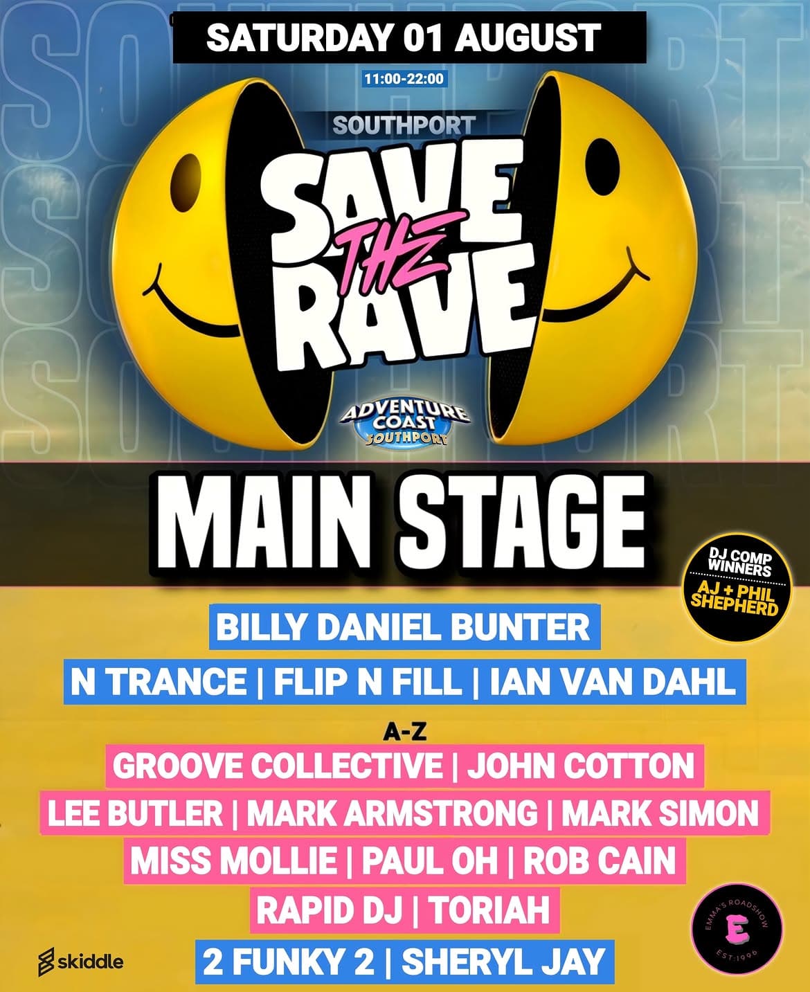 Save The Rave: Old Skool Outdoor Festival, Southport 2026