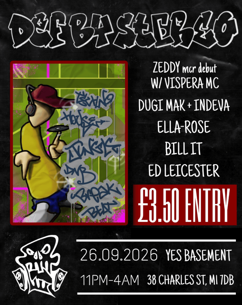 DEF BY STEREO Freshers Week 2026