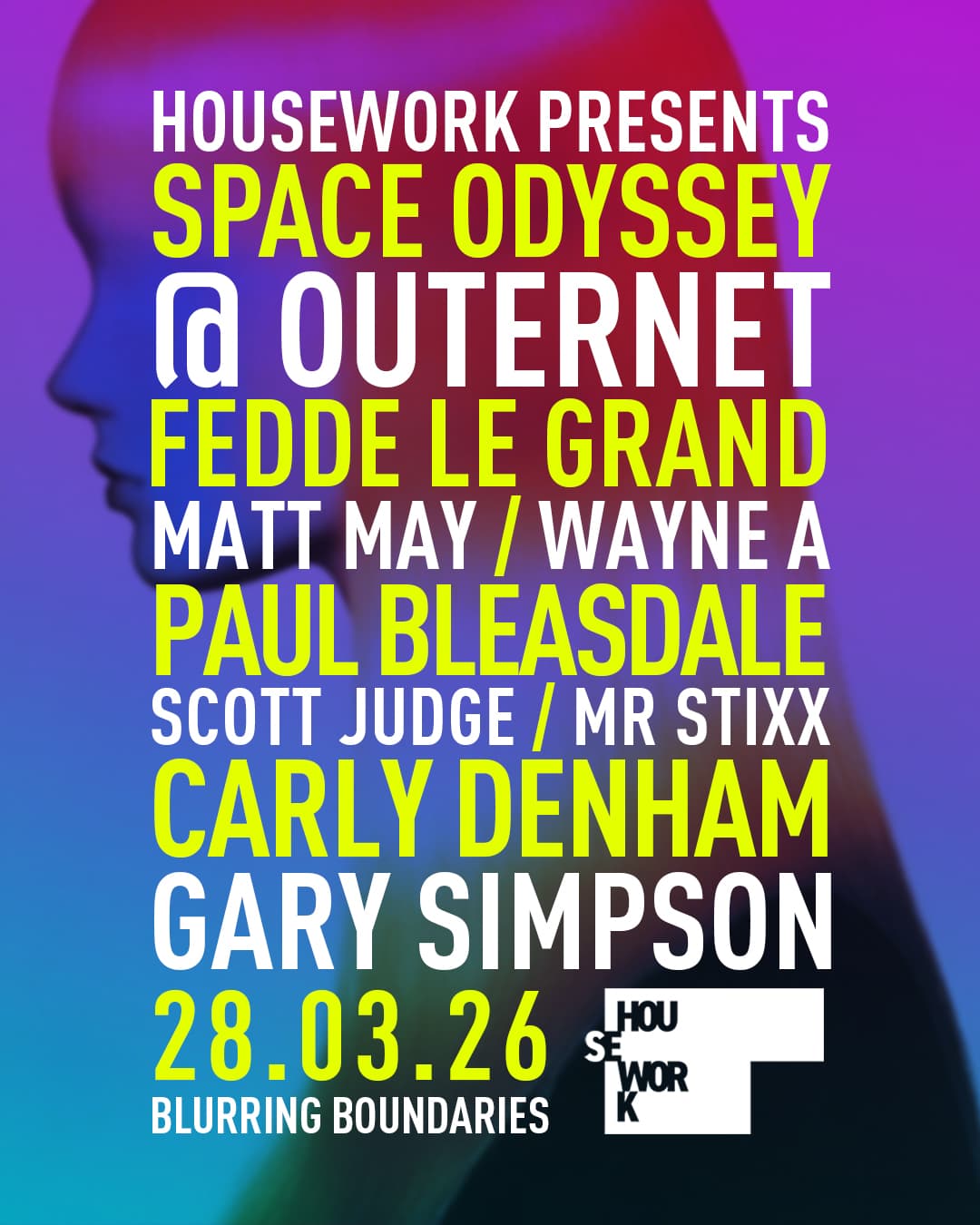 Housework presents Space Odyssey ft Fedde Le Grand at HERE