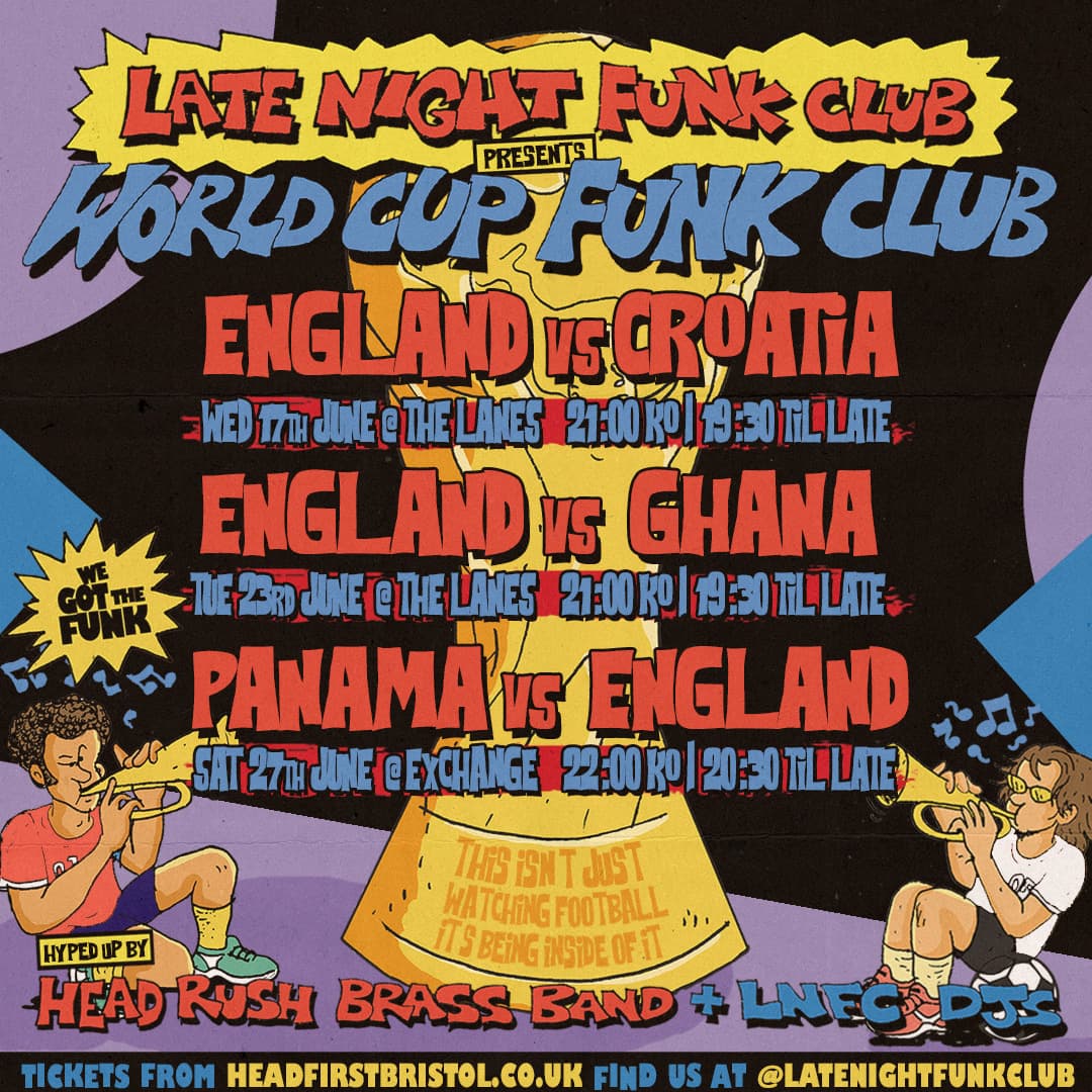 World Cup Funk Club: ENG vs PANAMA