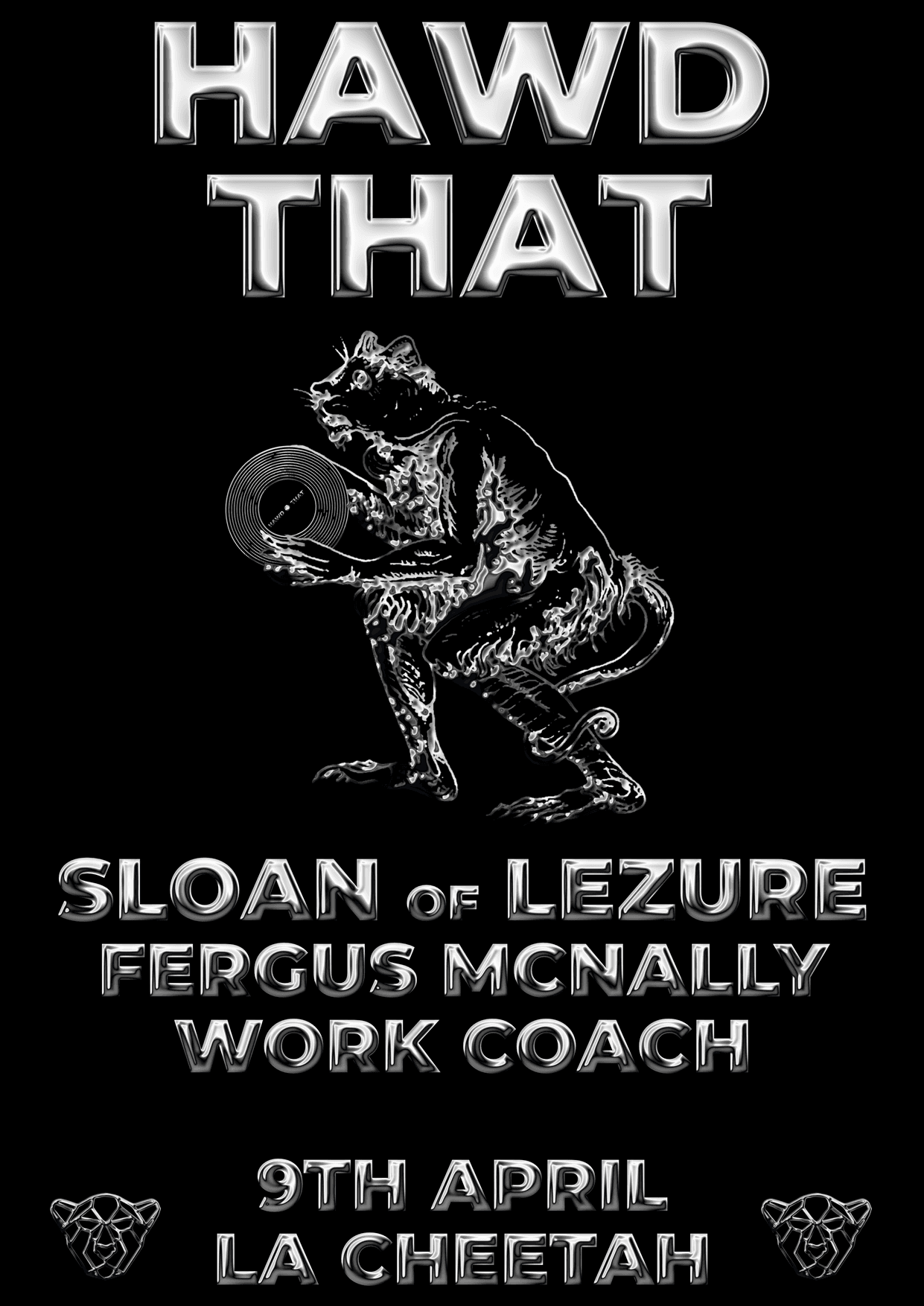 Hawd That 004 // Sloan of Lezure, Work Coach, Fergus McNally at La Cheetah Club