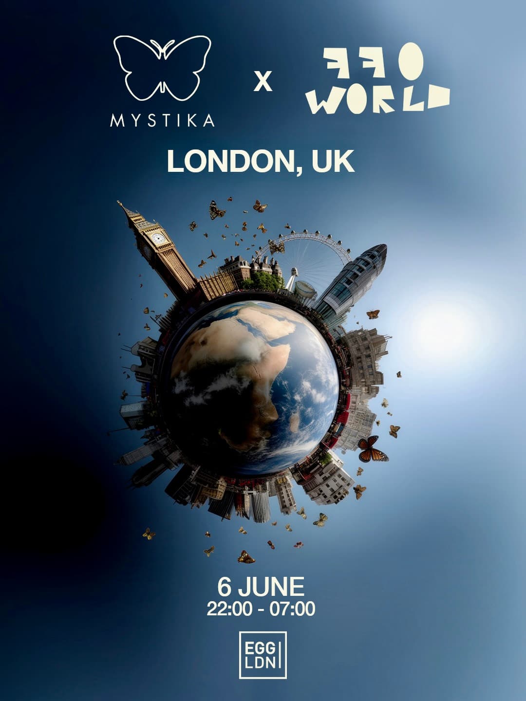 Mystika x Off World at Egg London