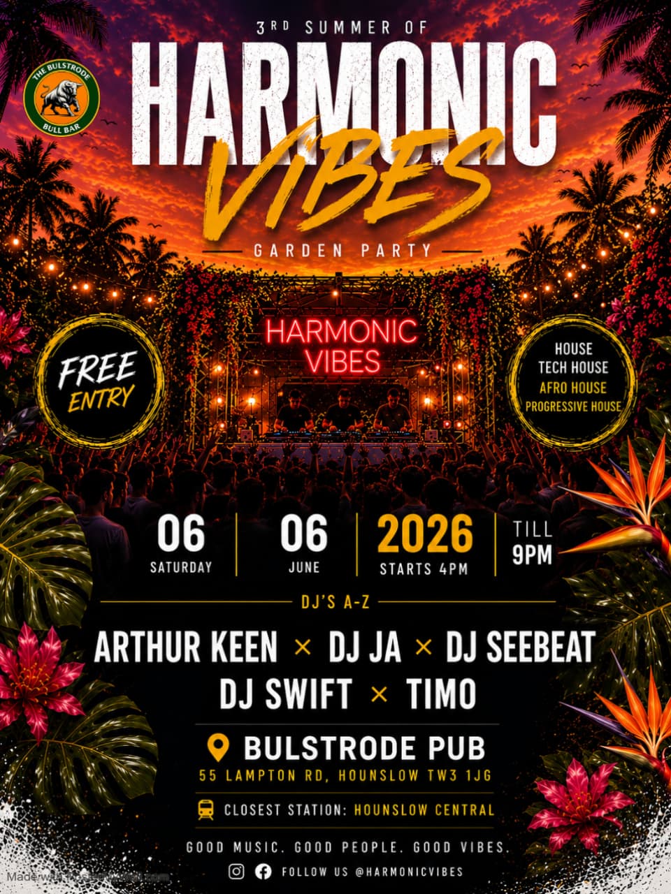 Harmonic Vibes - Day Garden Party