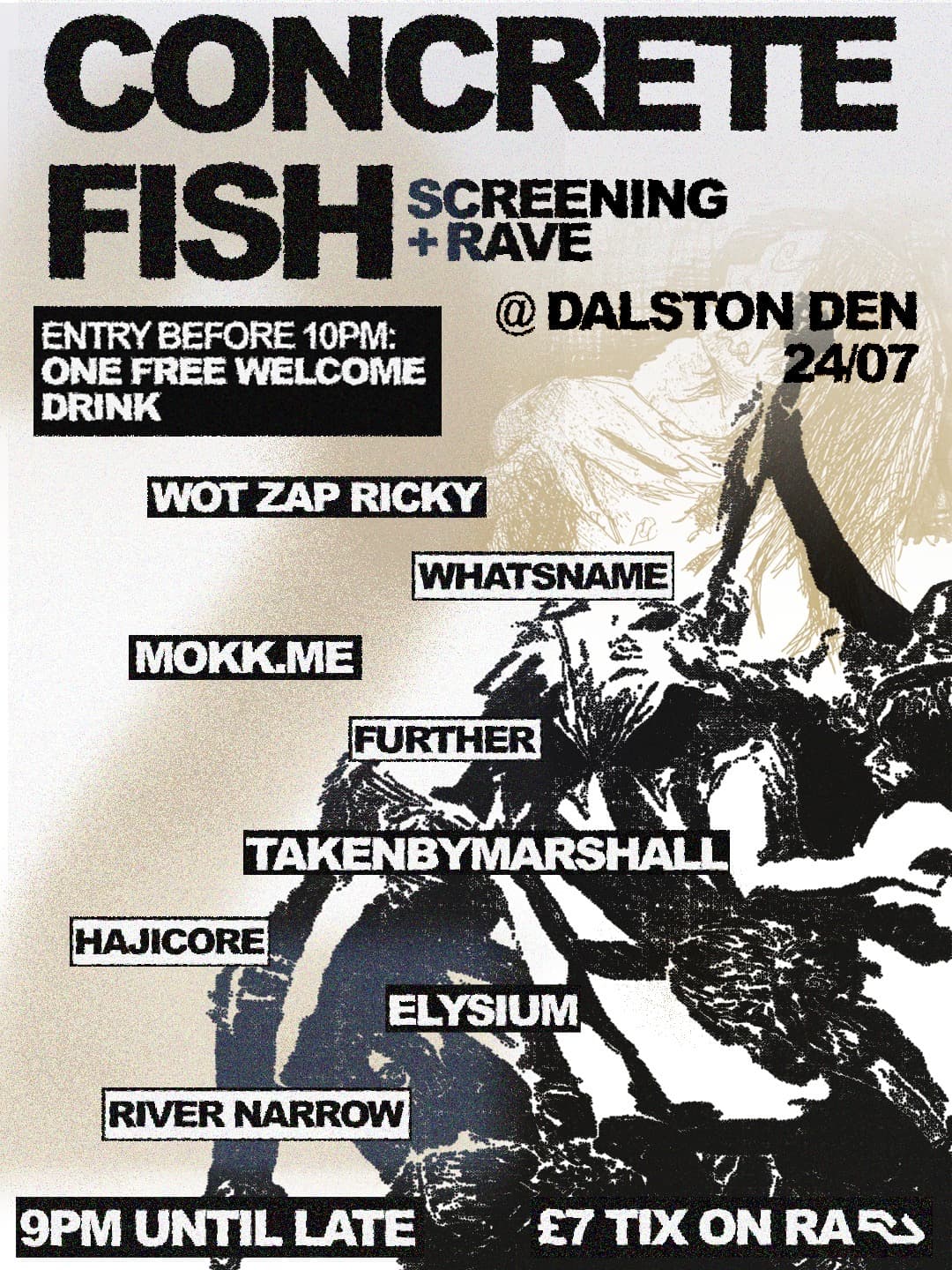 CONCRETE FISH RAVE 2 + SCREENING