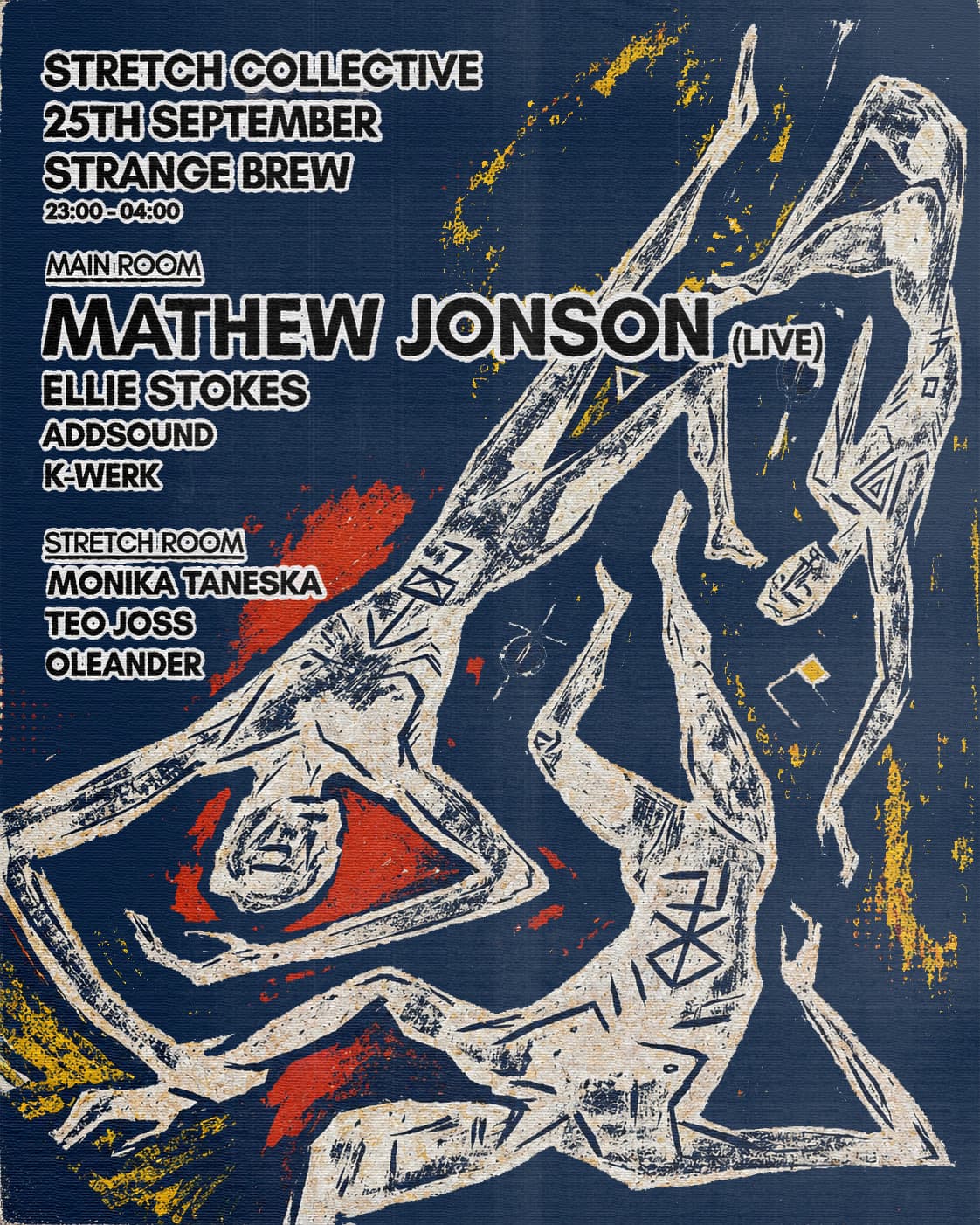 Stretch Collective w/Mathew Jonson (live), Ellie Stokes at Strange Brew