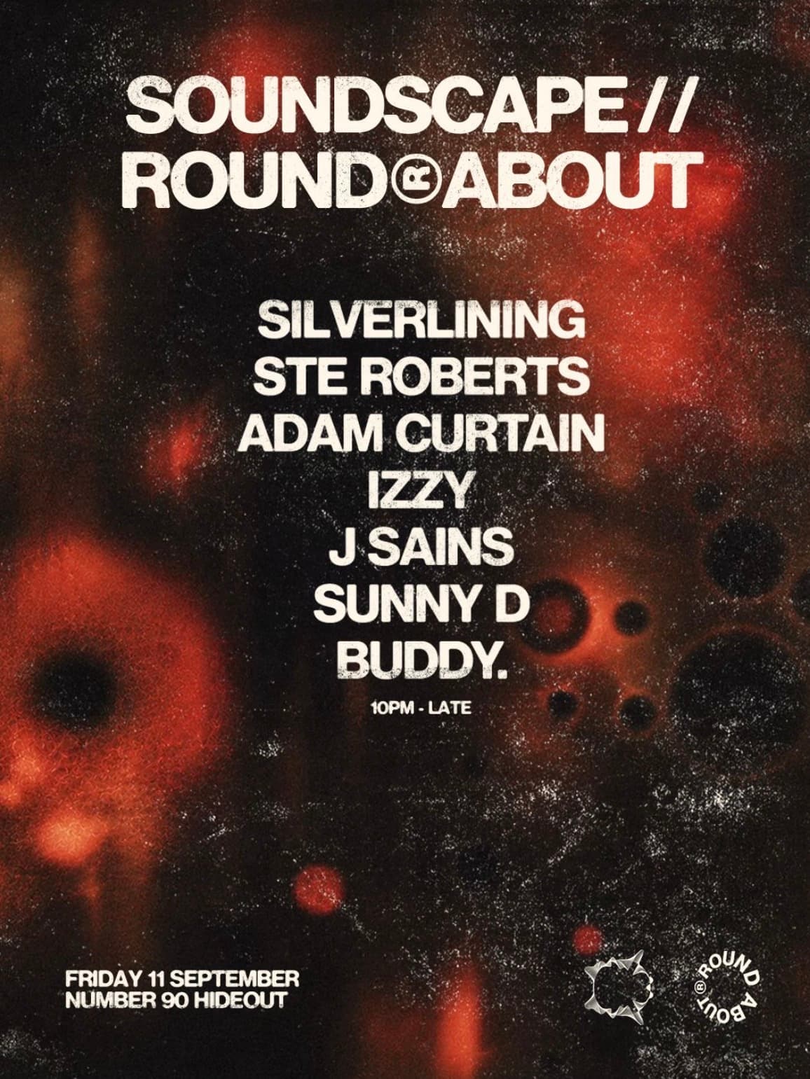 Soundscape x Round About present: 90 Hideout at NUMBER 90 LONDON
