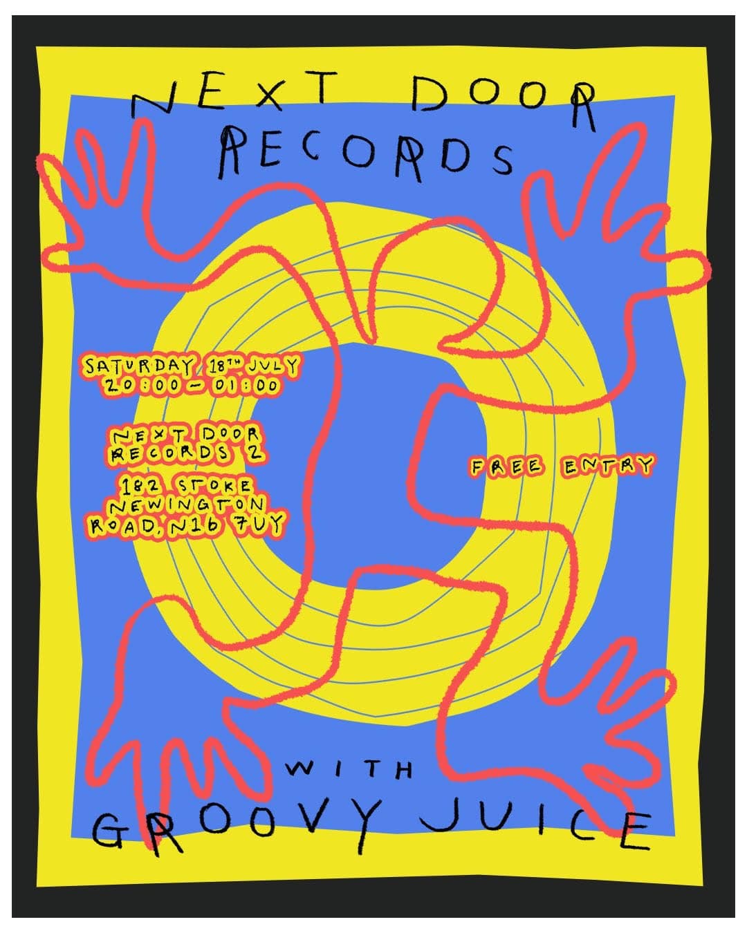 Groovy Juice at Next Door Records 2
