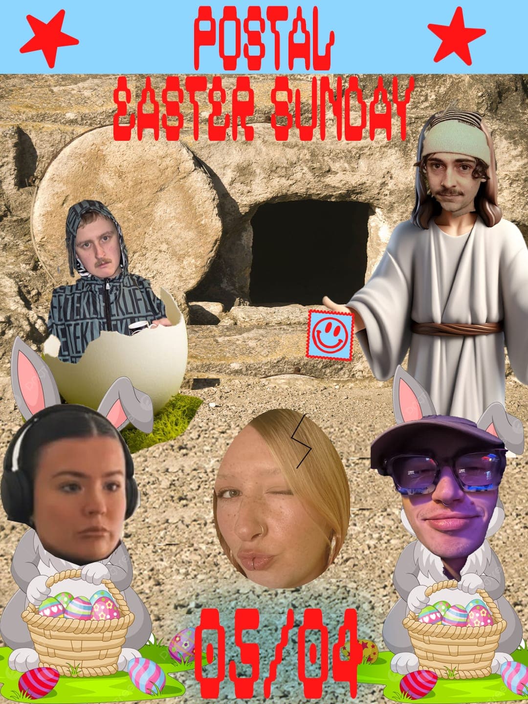 Postal Easter Sunday at Sneaky Pete's