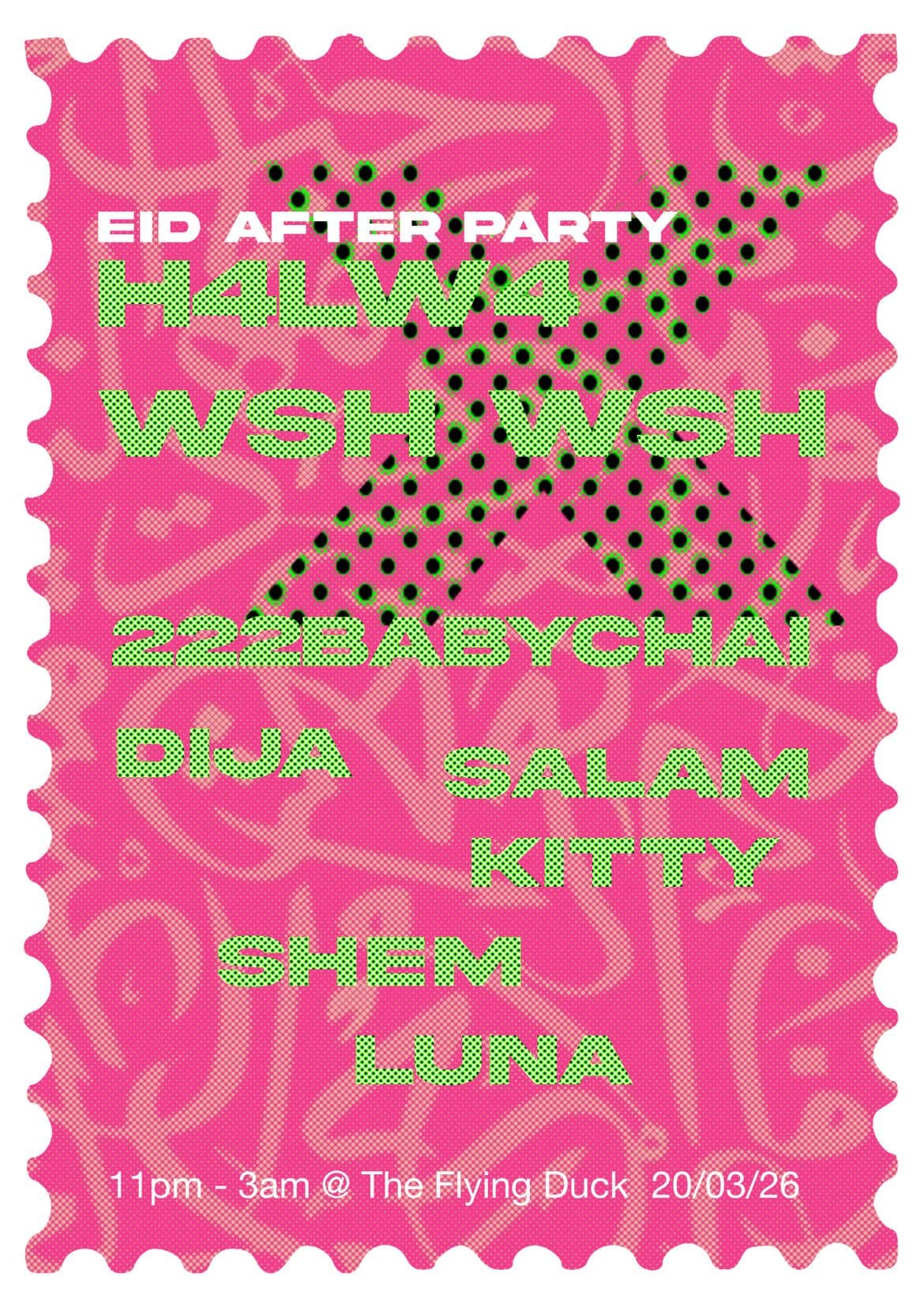 EID AFTER PARTY at The Flying Duck