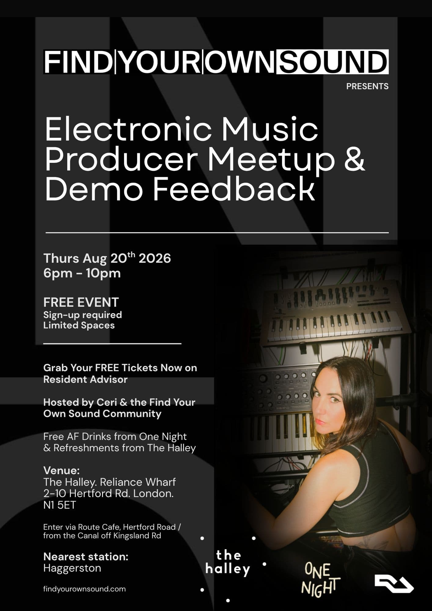 Electronic Music Producer Meetup & Demo Feedback Session