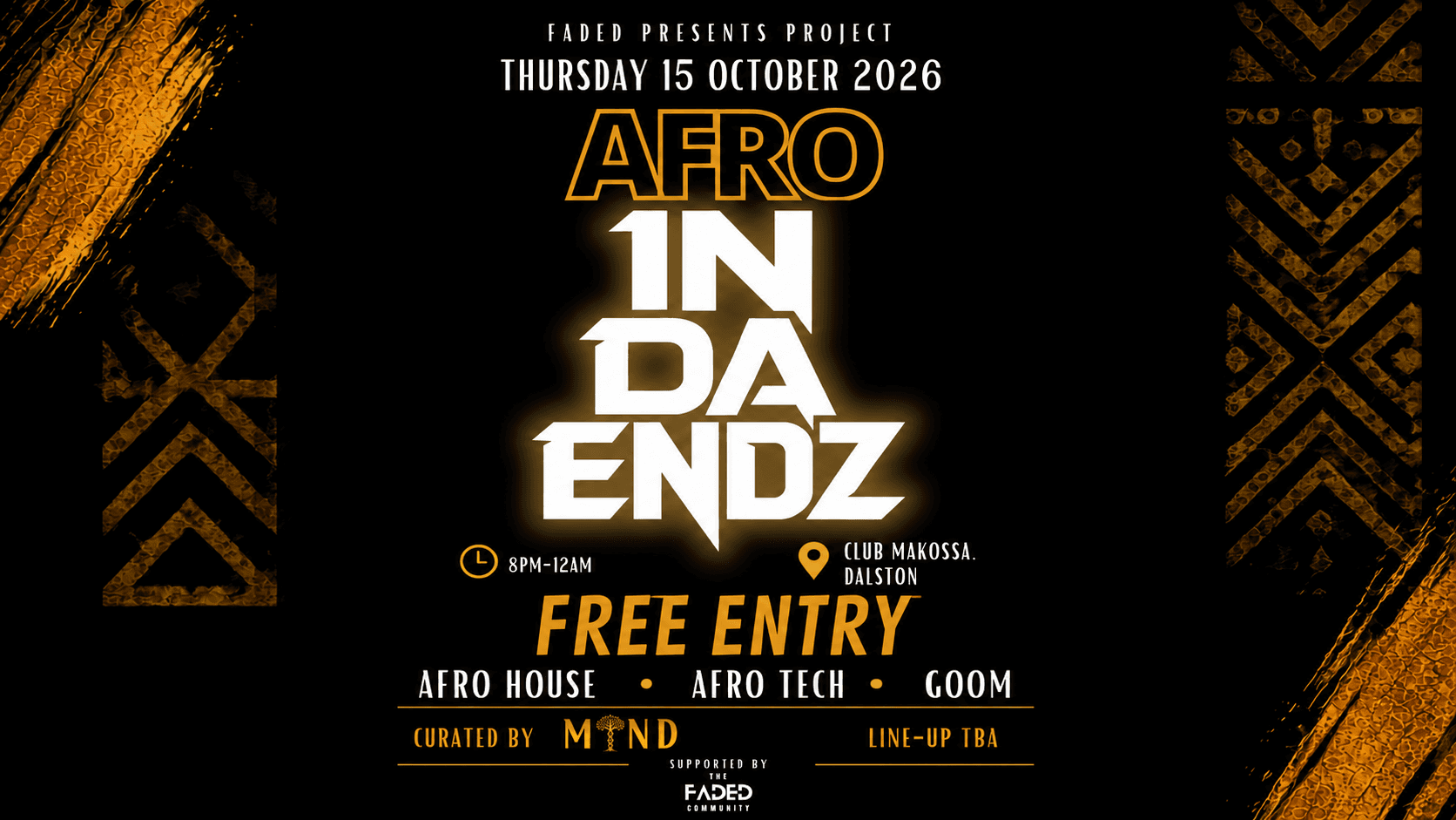AFRO In Da Endz at Club Makossa