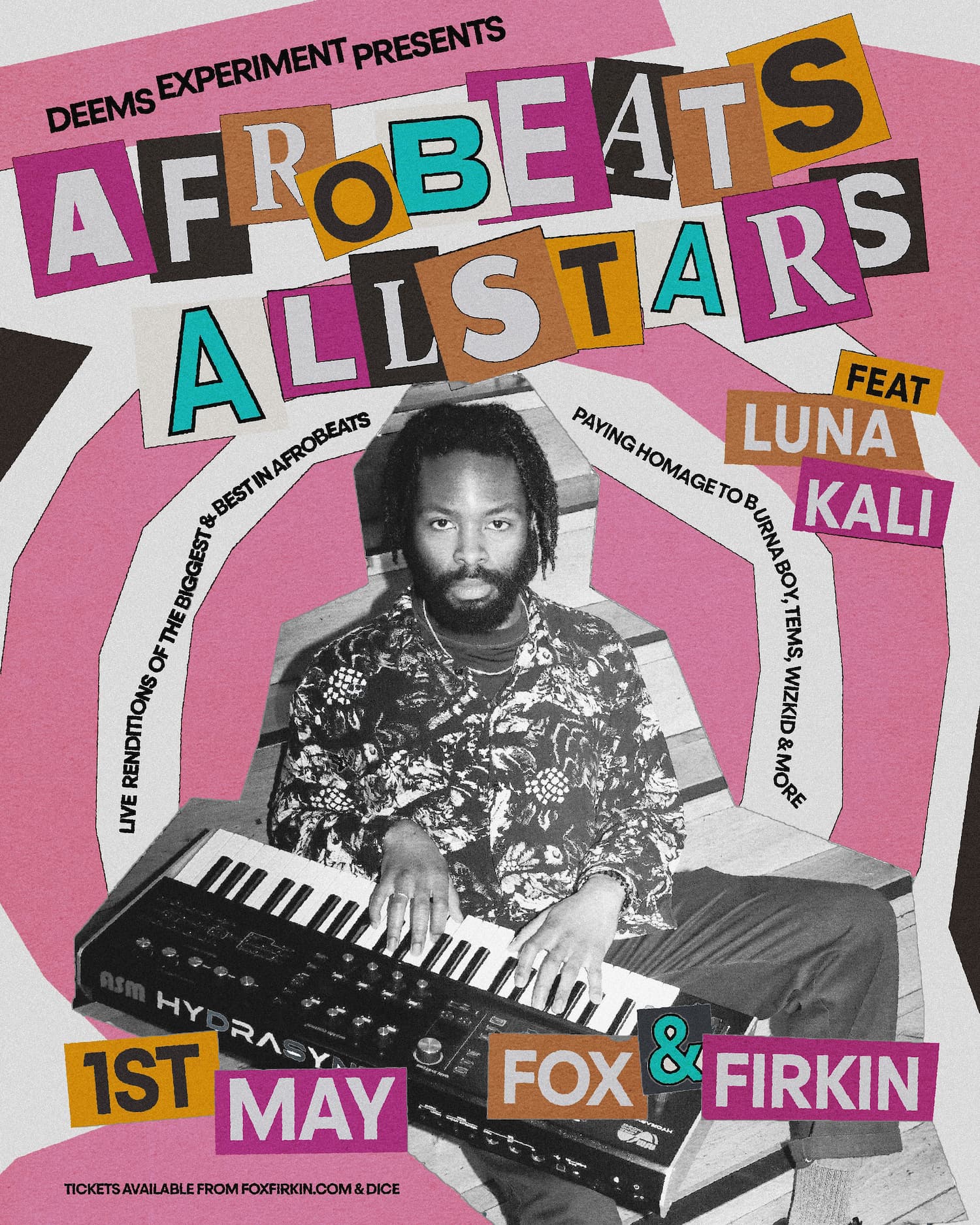 Afrobeats Allstars feat. Luna Kali at Fox And Firkin