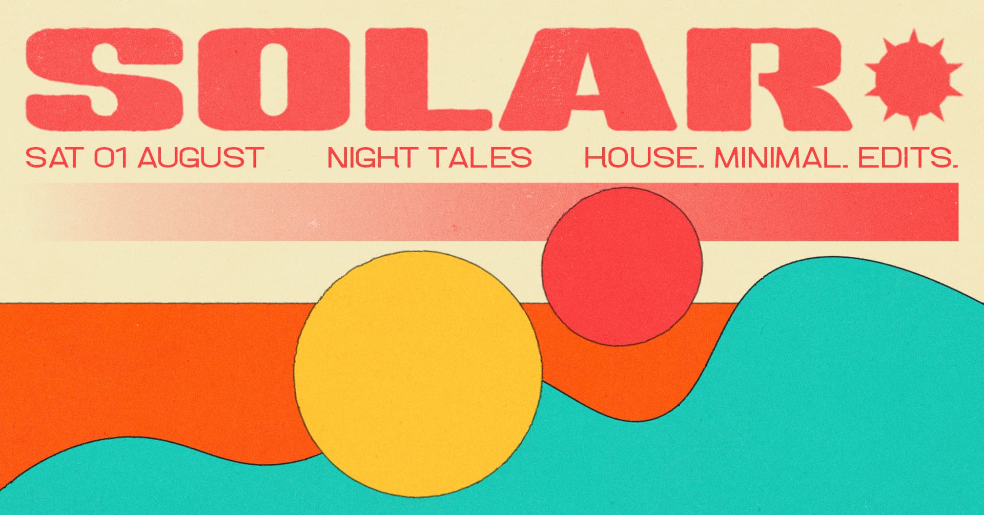 Solar: House, Minimal, Edits at Night Tales
