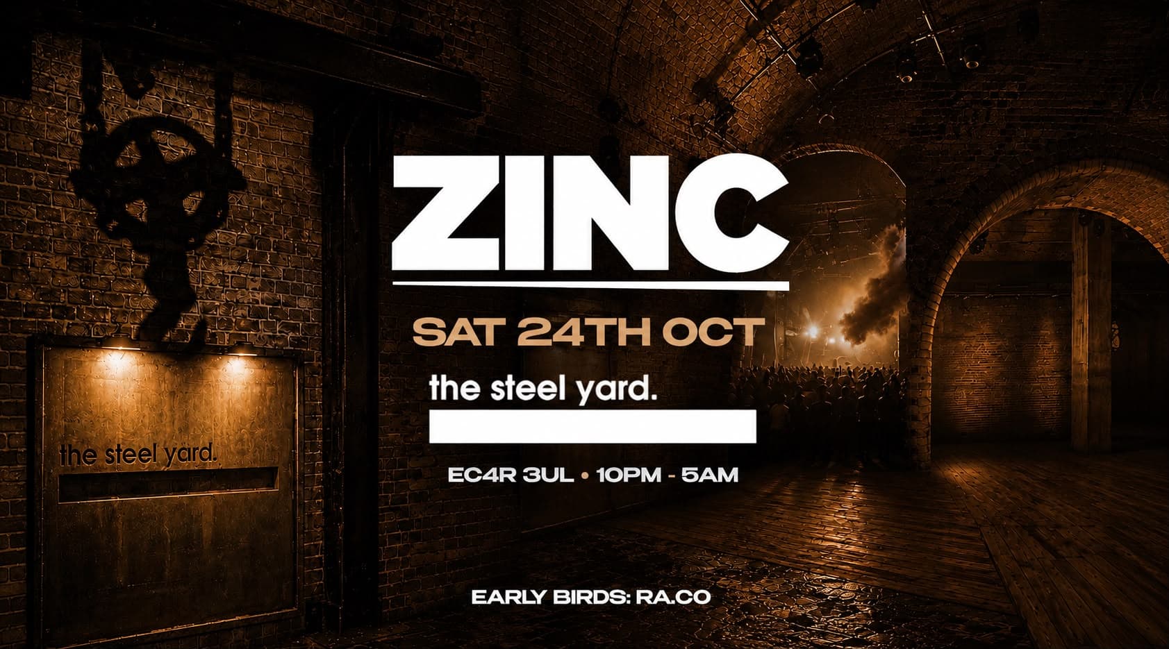 Zinc Warehouse Party at The Steel Yard