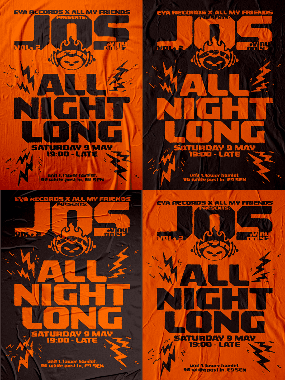 EYA RECORDS x AMF PRESENTS...Jos ALL NIGHT LONG