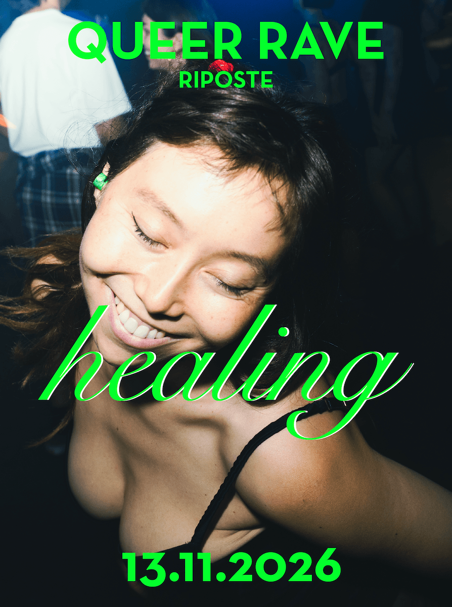 Riposte - QUEER RAVE - 2 dancefloors + performance & art room + stalls