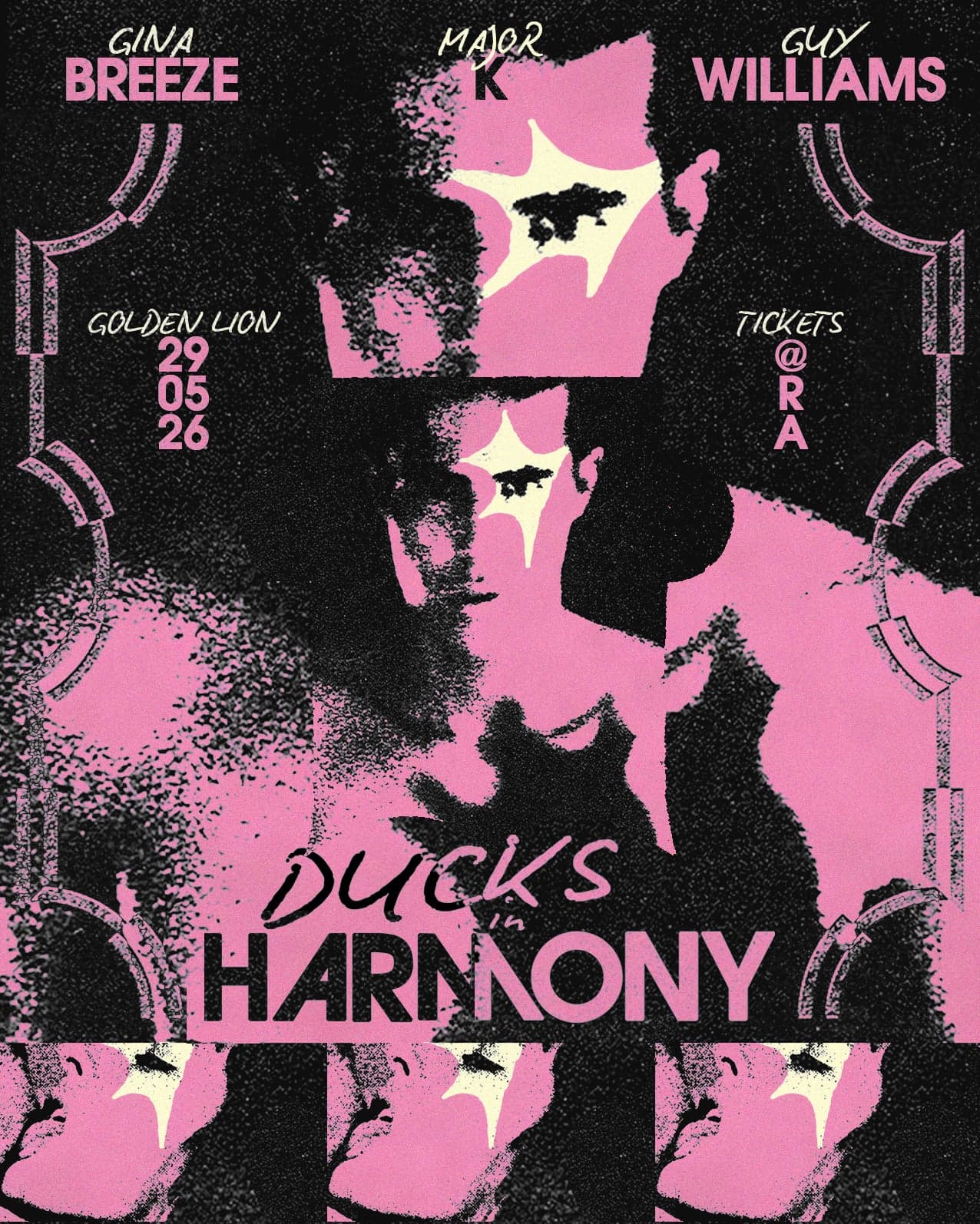 Ducks in  Harmony present Guy Williams + Gina Breeze at The Golden Lion