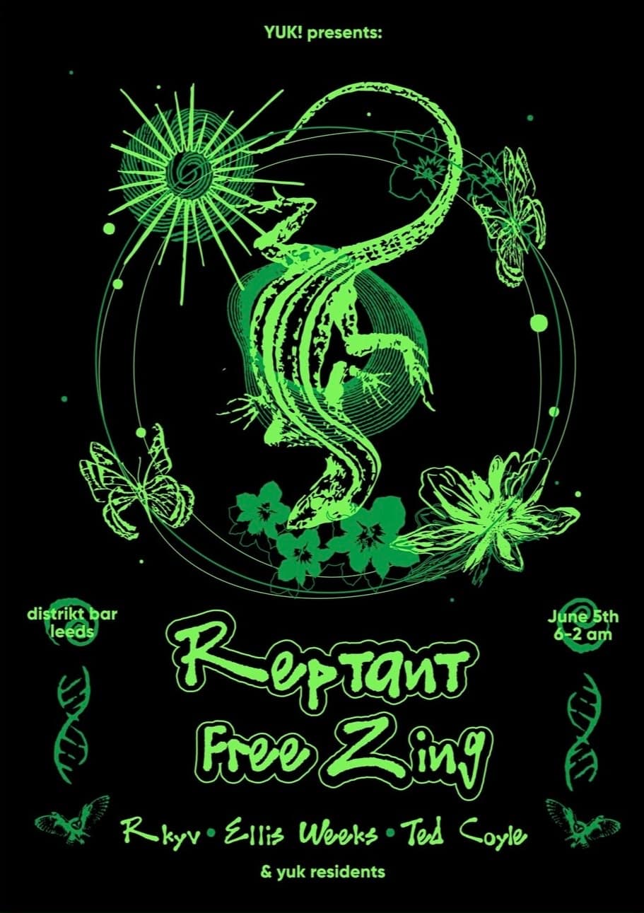 YUK! presents - Reptant & Free Zing at Distrikt