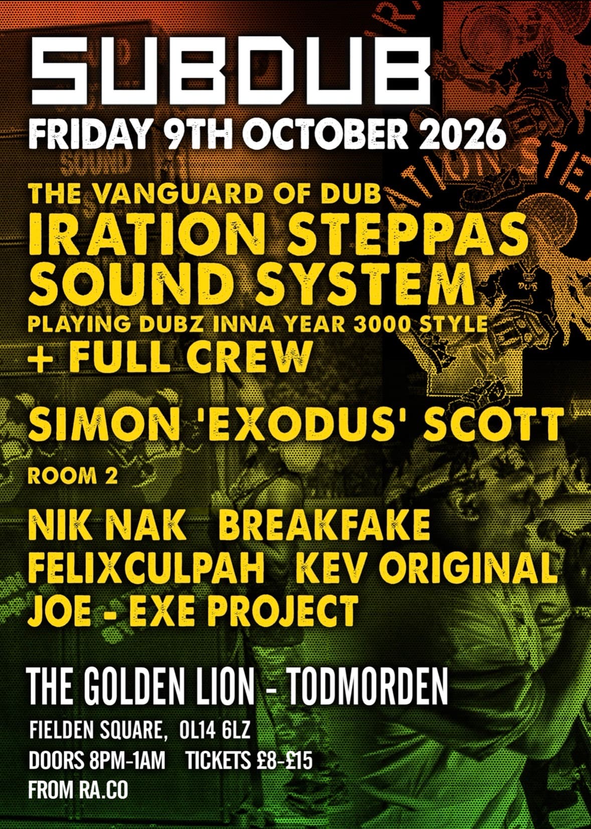 SUBDUB - Iration Steppas Sound System & guests