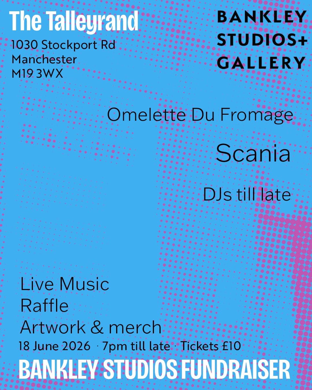 Bankley Gallery Fundraiser at The Talleyrand