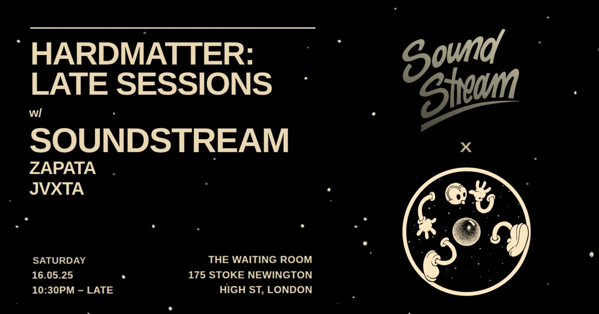 Hardmatter: Late Sessions with Soundstream at The Waiting Room