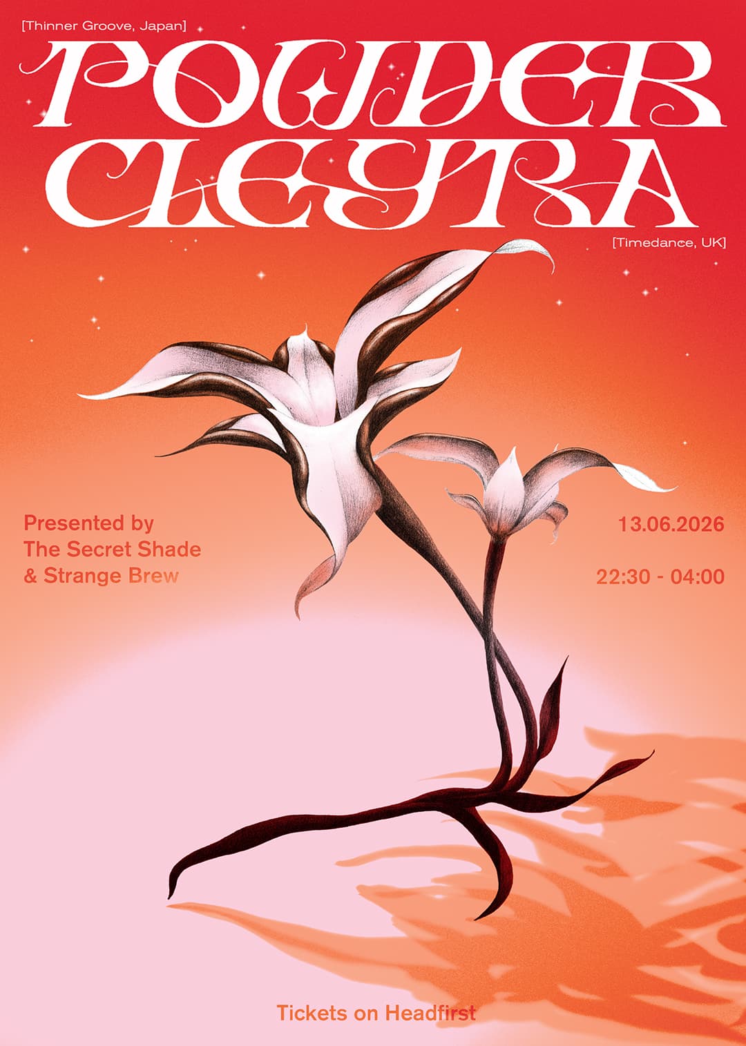 The Secret Shade x SB: Powder (3 hour set), Cleyra at Strange Brew
