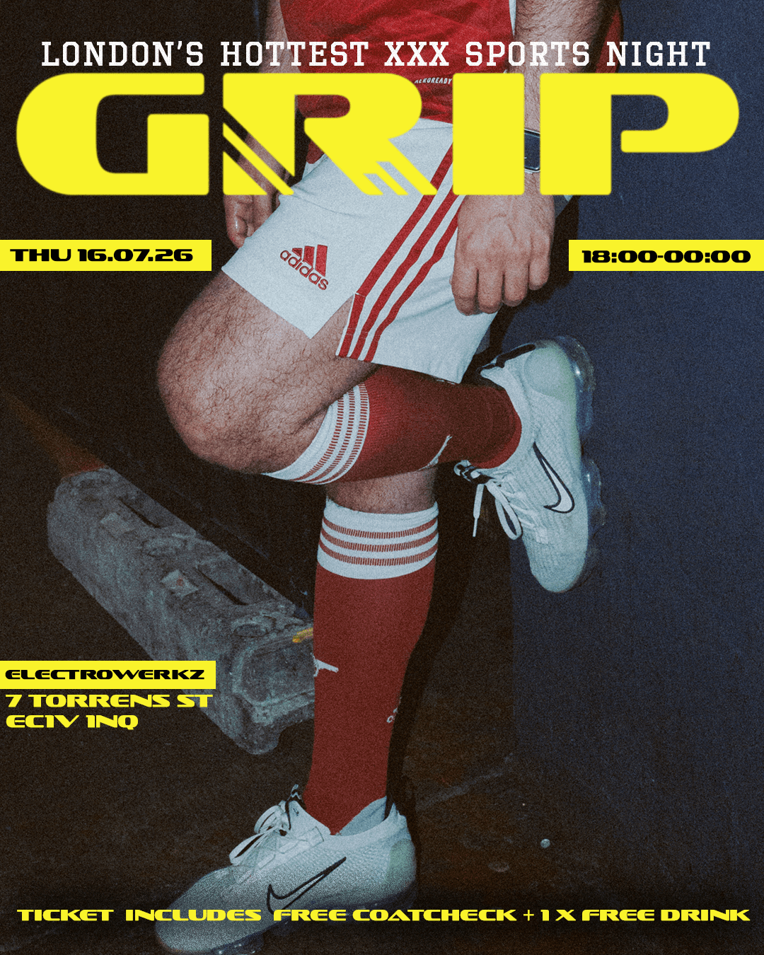 GRIP [ XXX SPORTS NIGHT ] at ELECTROWERKZ