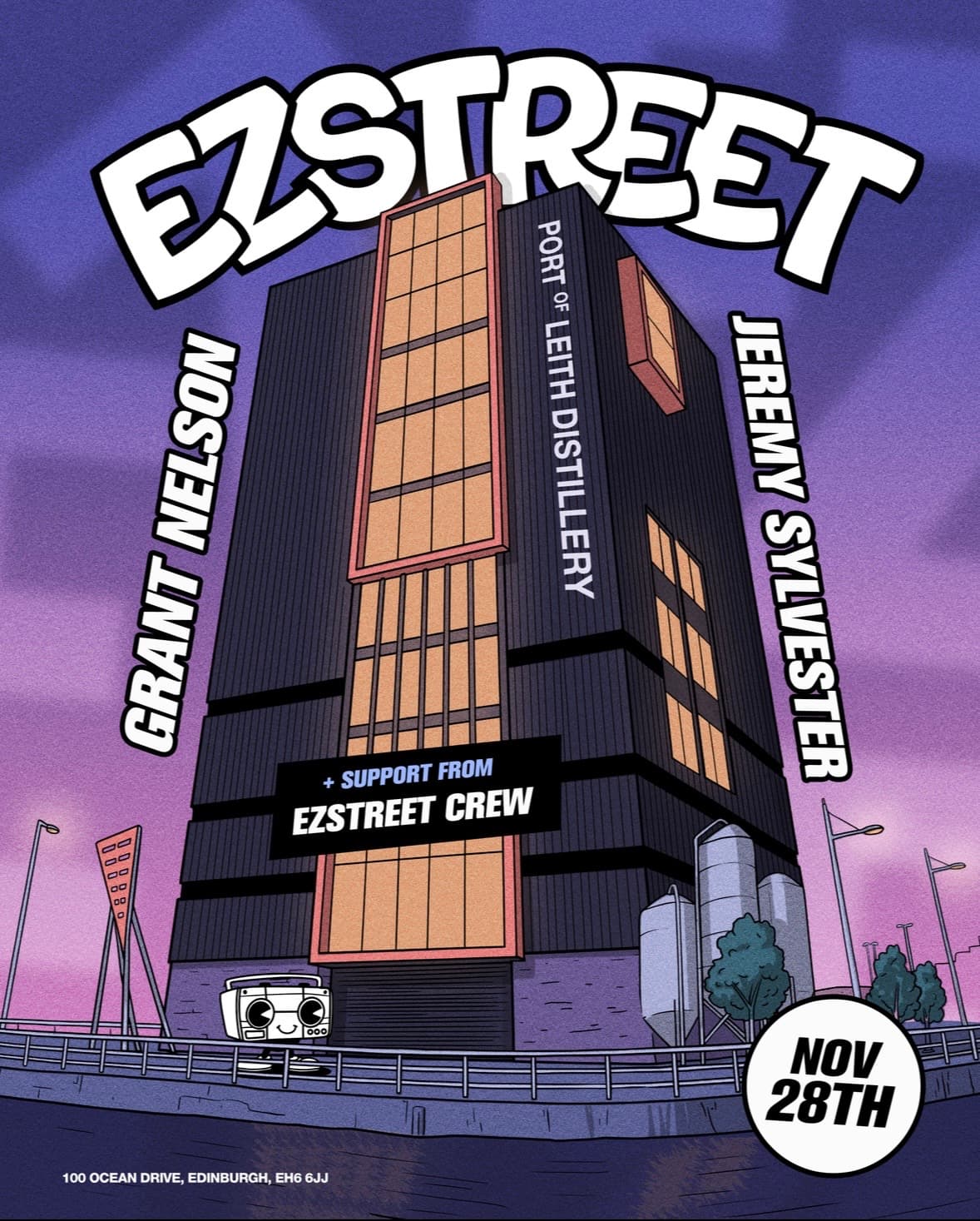 EzStreet at Port of Leith Distillery