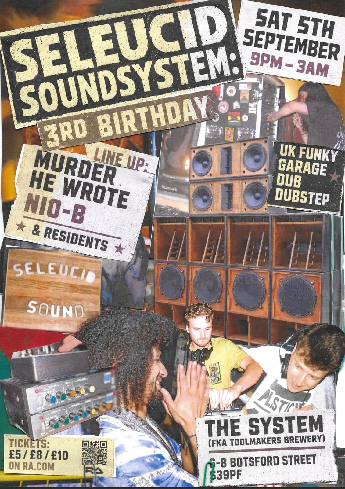 Seleucid Soundsystem: 3rd Birthday at The System