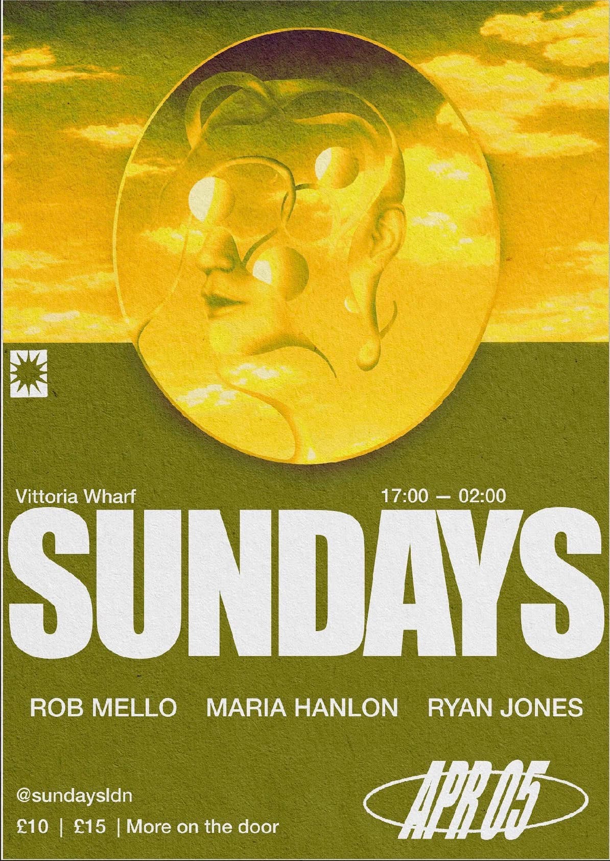 Sundays - Easter Sunday Special with Rob Mello at Vittoria Wharf Studio