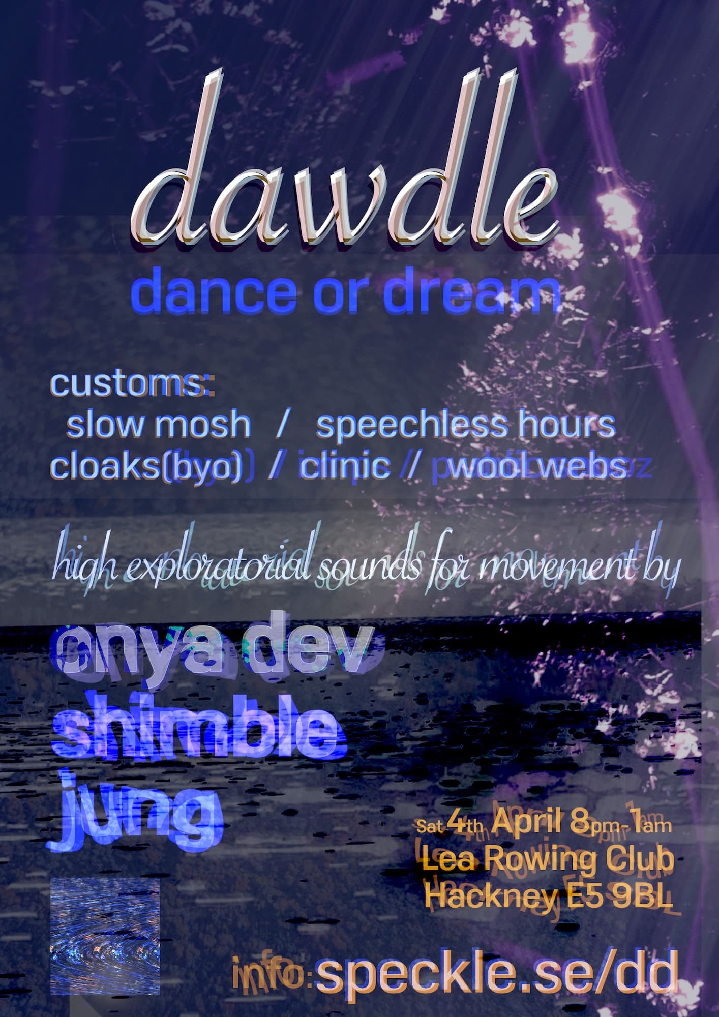 Dawdle: Dream or Dance at TBA - Lea Rowing Club