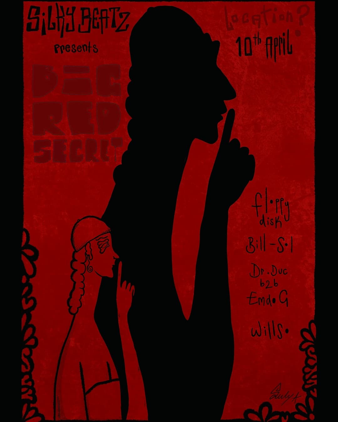 BIG RED SECRET at Waterbear