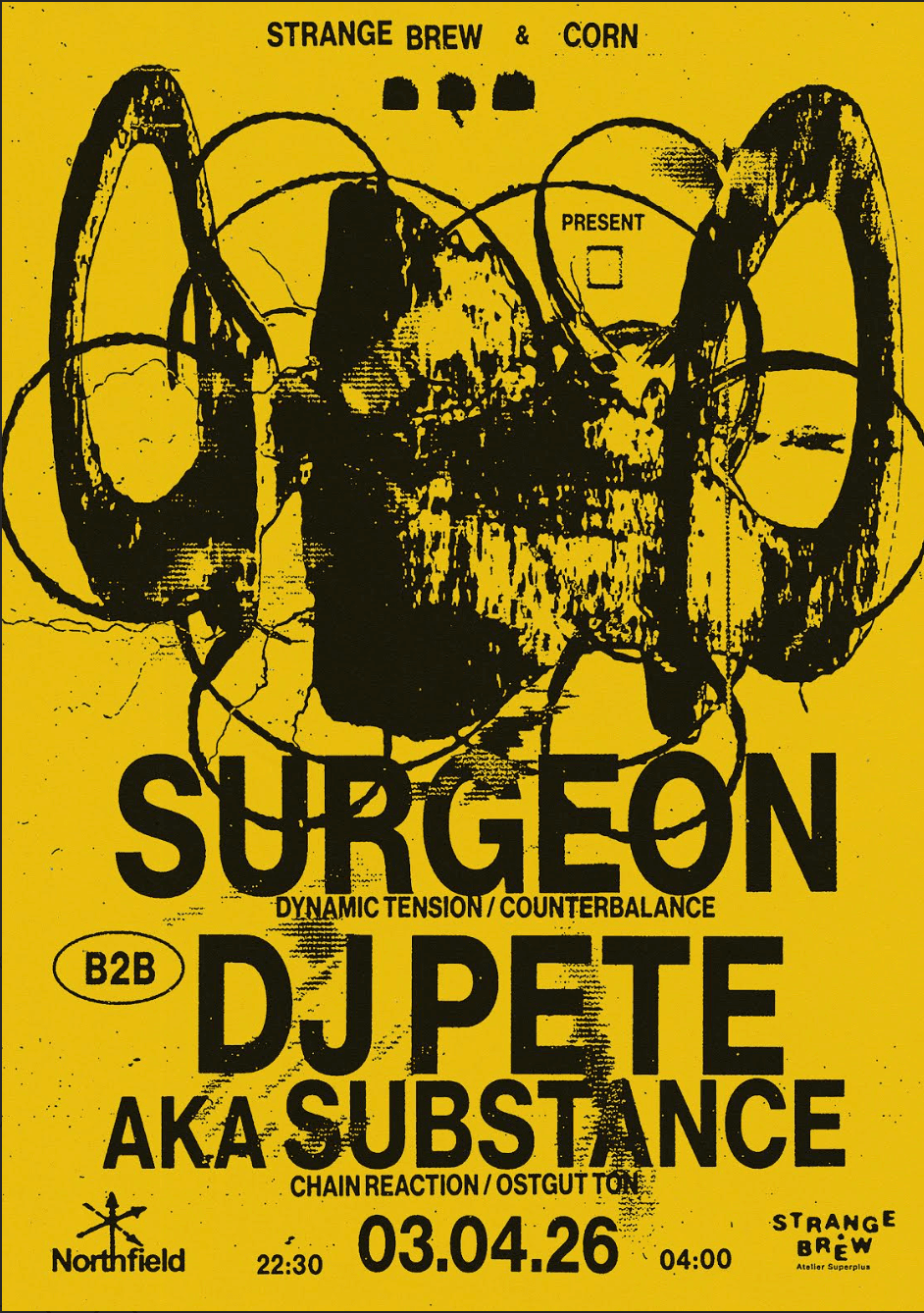Surgeon & DJ Pete - All Night Long at Strange Brew