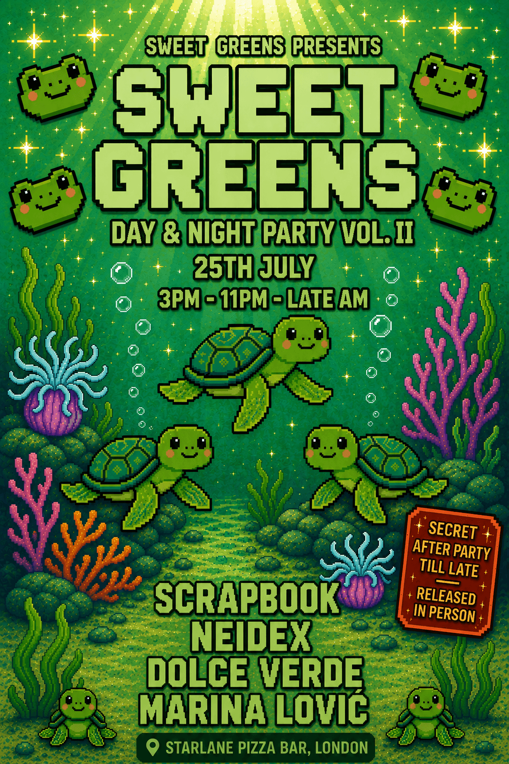 Sweet Greens: Vol. 2 - DAY & NIGHT