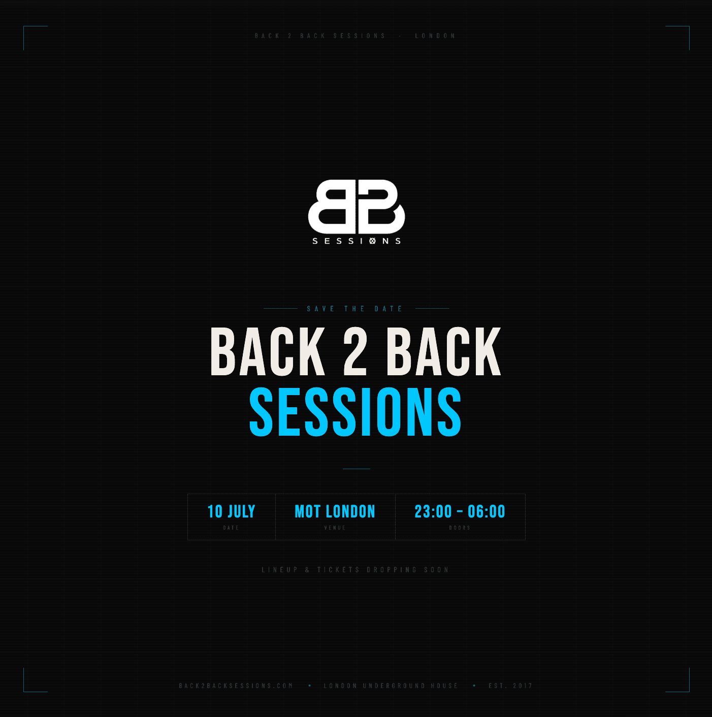 Back 2 Back Sessions at Venue MOT