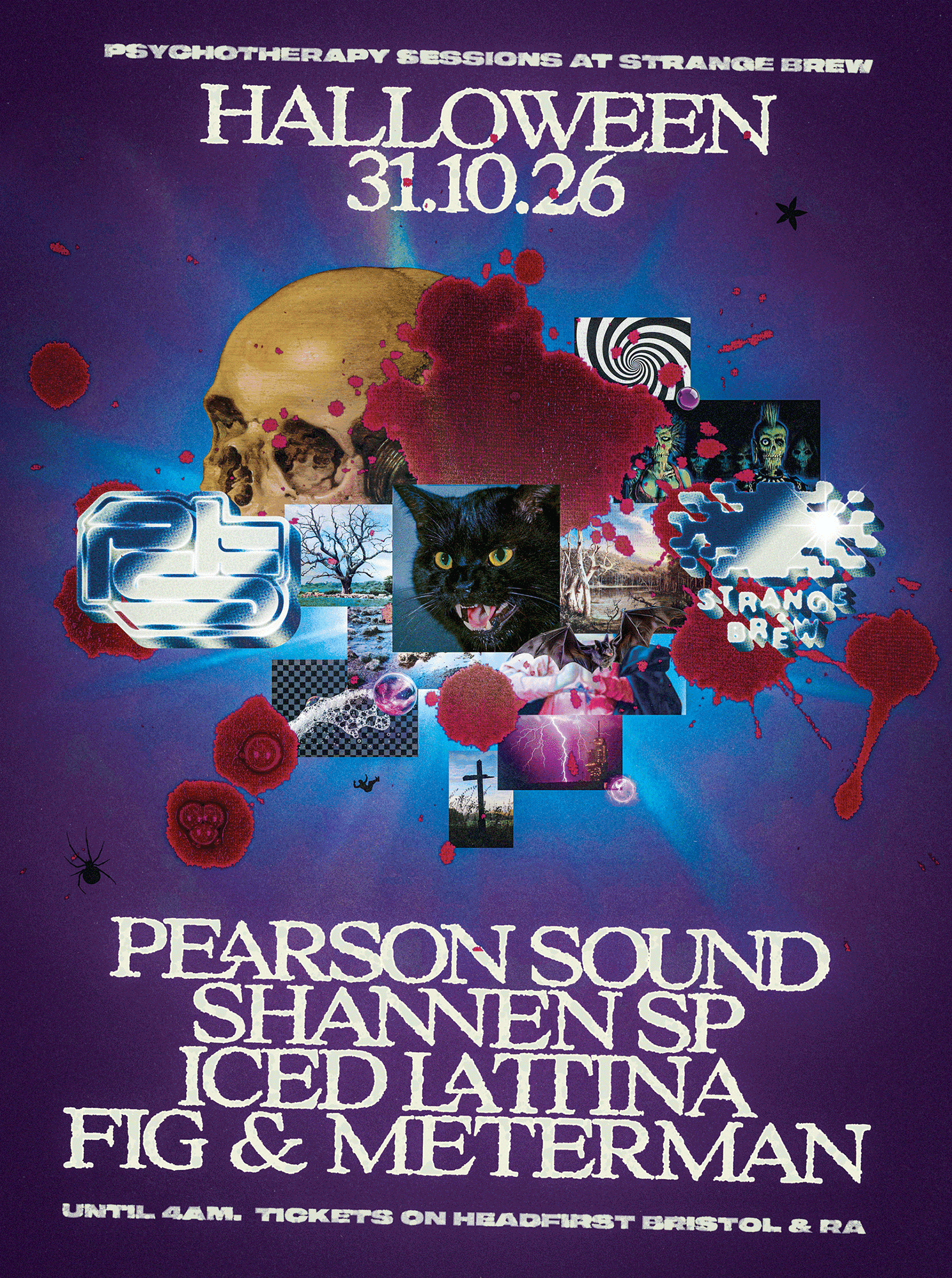 PTS Halloween ϟ Pearson Sound, Shannen SP  at Strange Brew