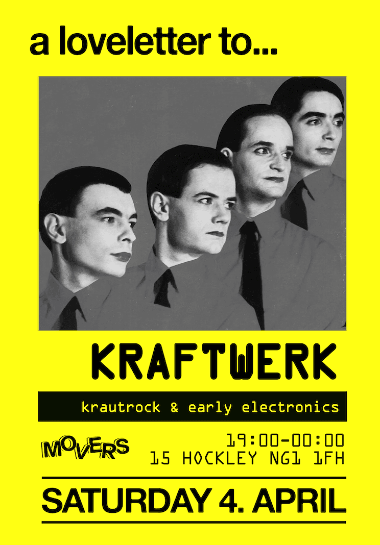 Loveletter to Kraftwerk at Movers